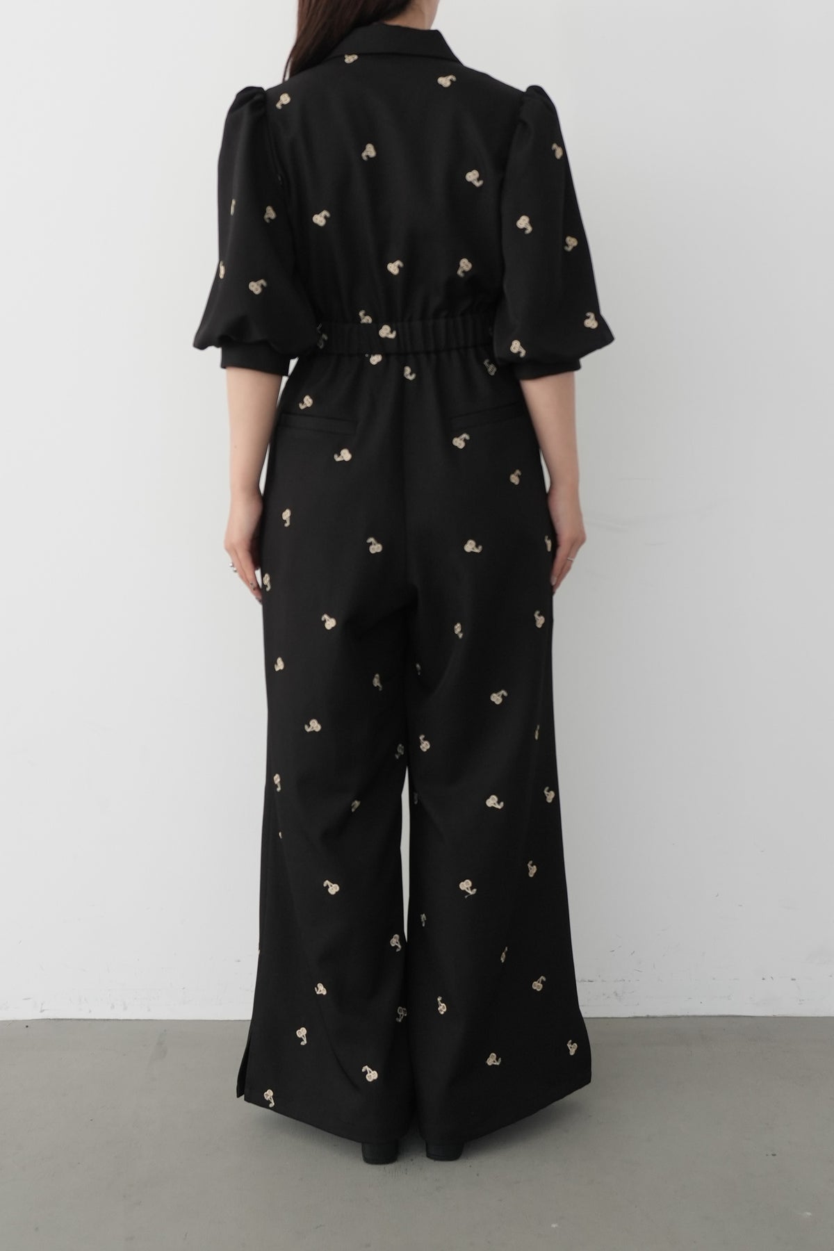 model:159cm size:M color:ブラック