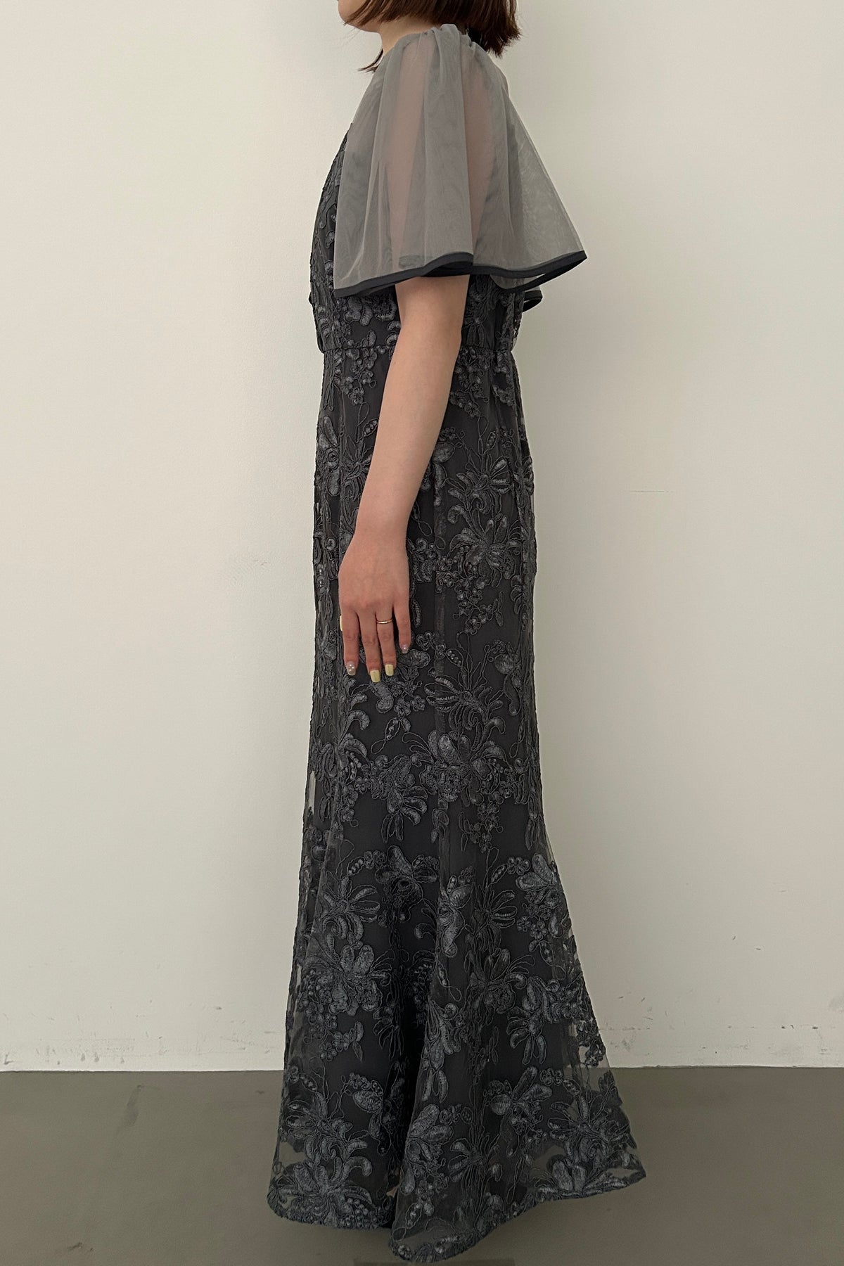 model:153cm size:L color:ネイビー