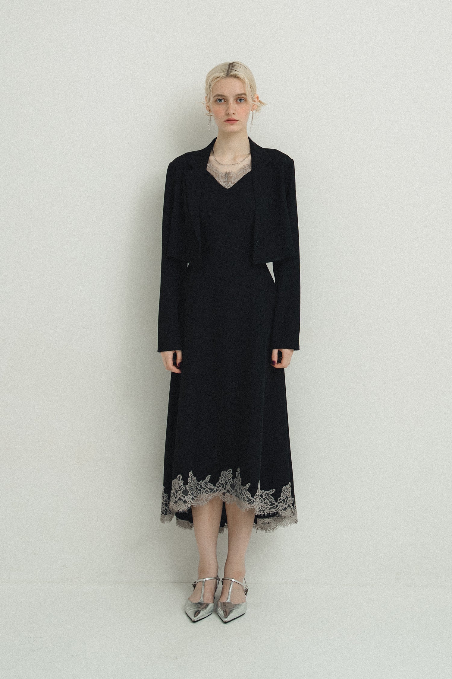 model:174cm size:モデルサイズ color:ブラック