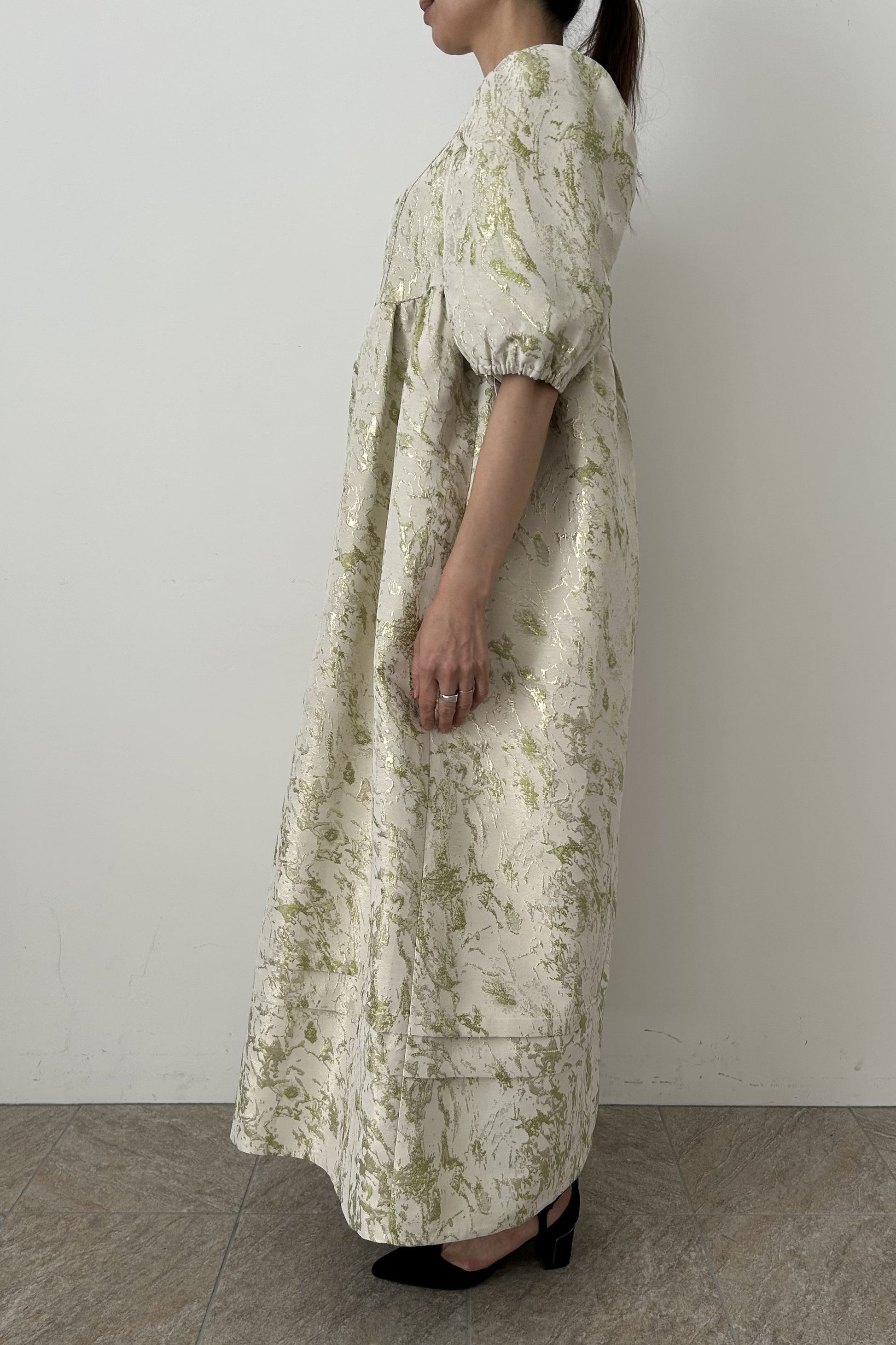 model:164cm size:M/Long color:グリーン