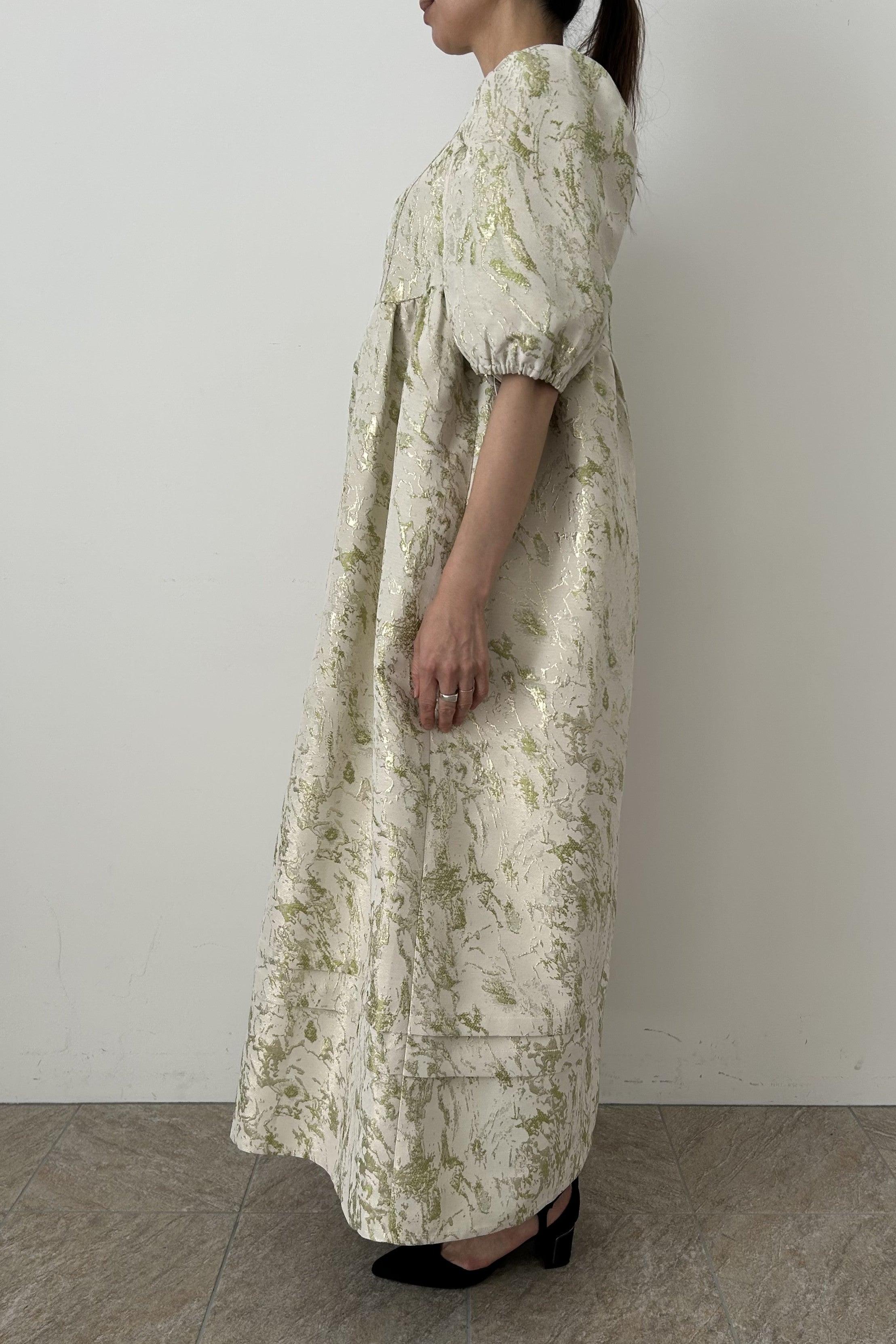 model:164cm size:M/Long color:グリーン