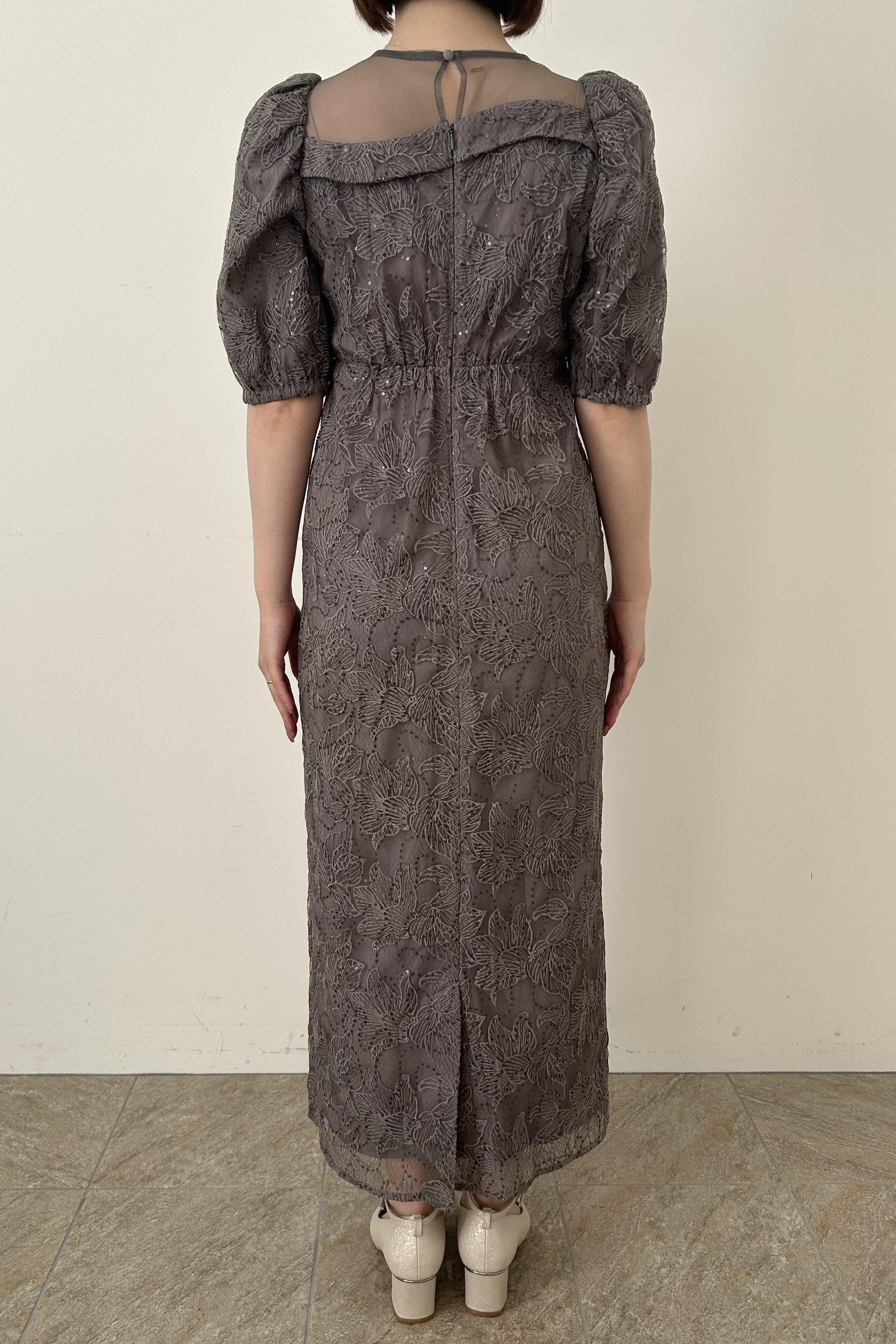model:153cm size:S color:グレー