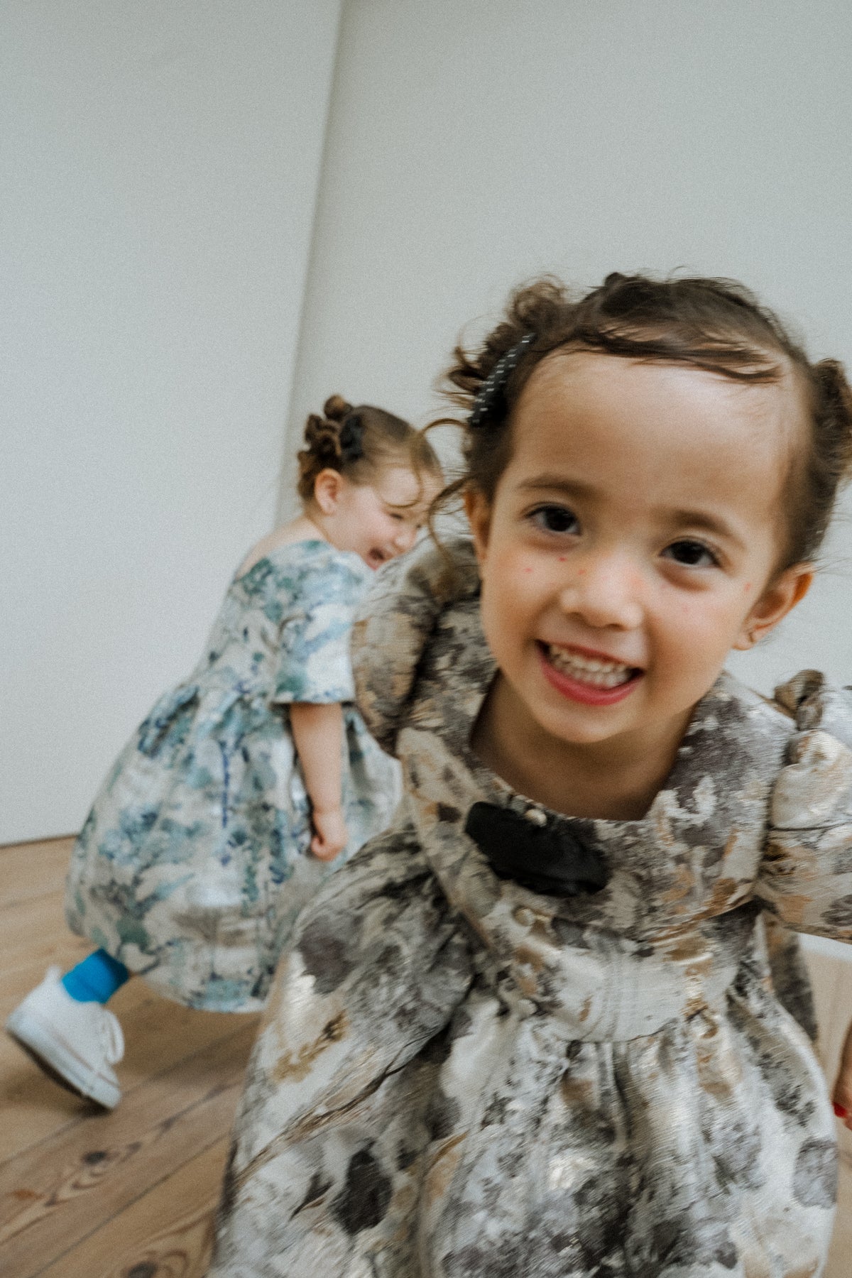 1156 Botanical jacquard dress kids