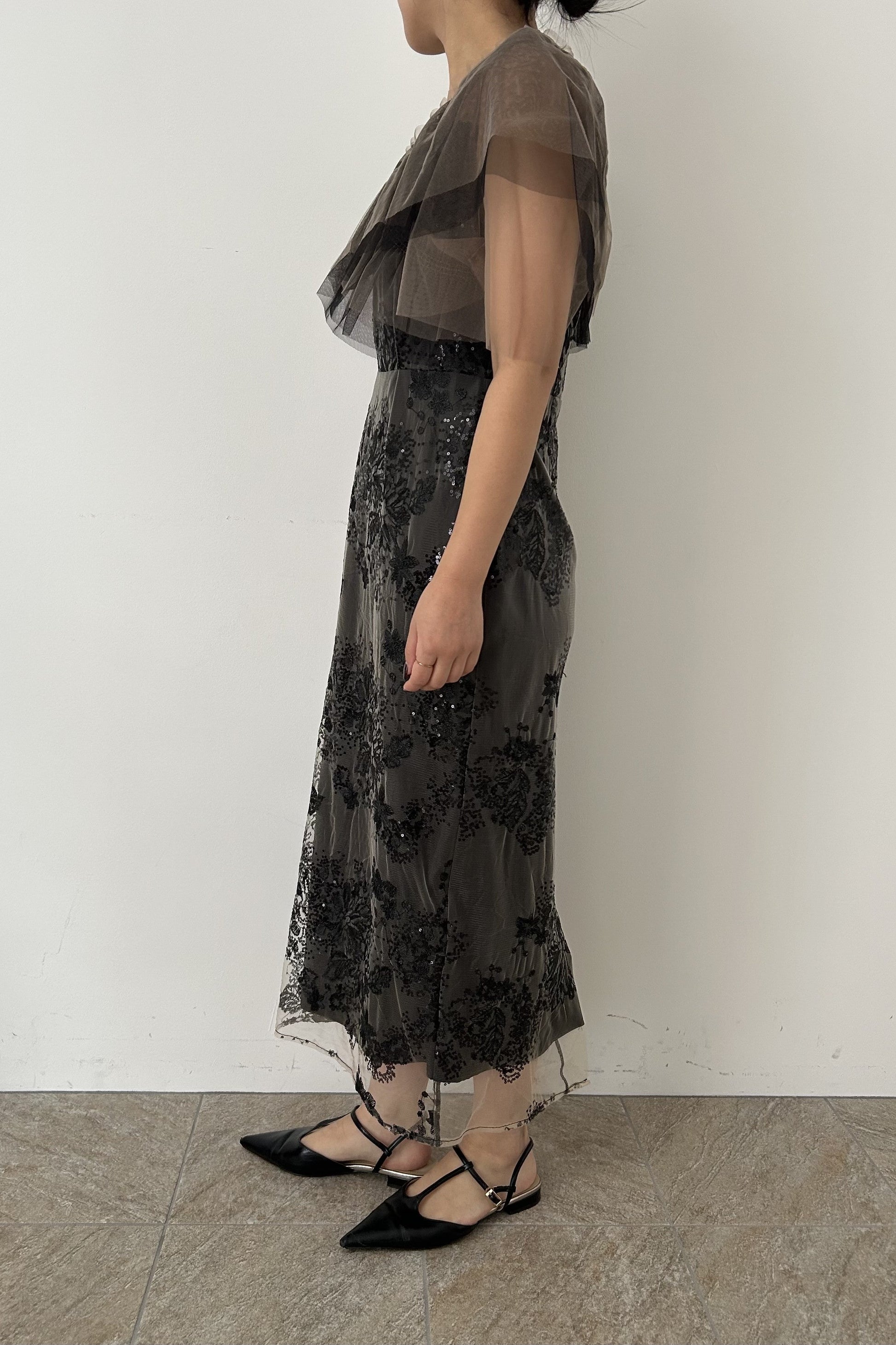 model:155cm size:S color:ブラック