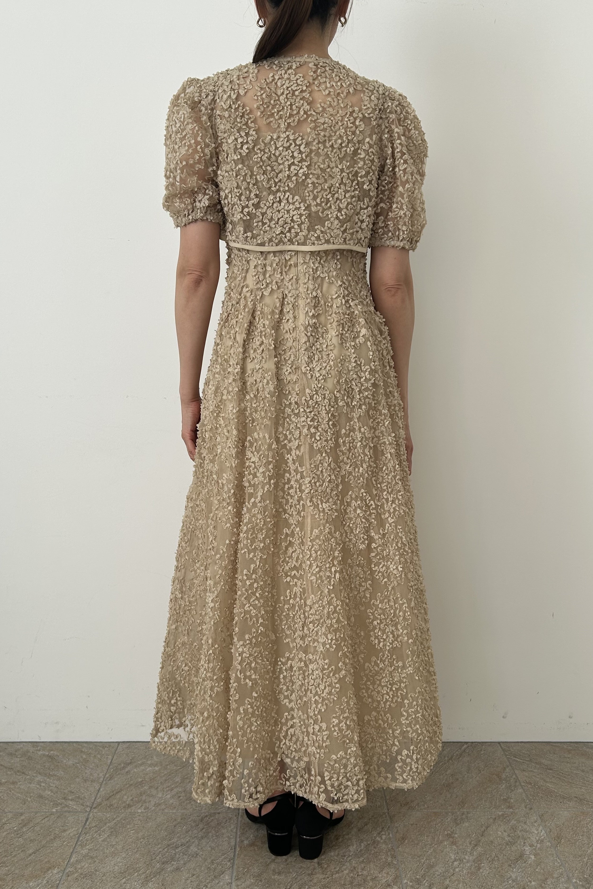 model:164cm size:L color:イエロー