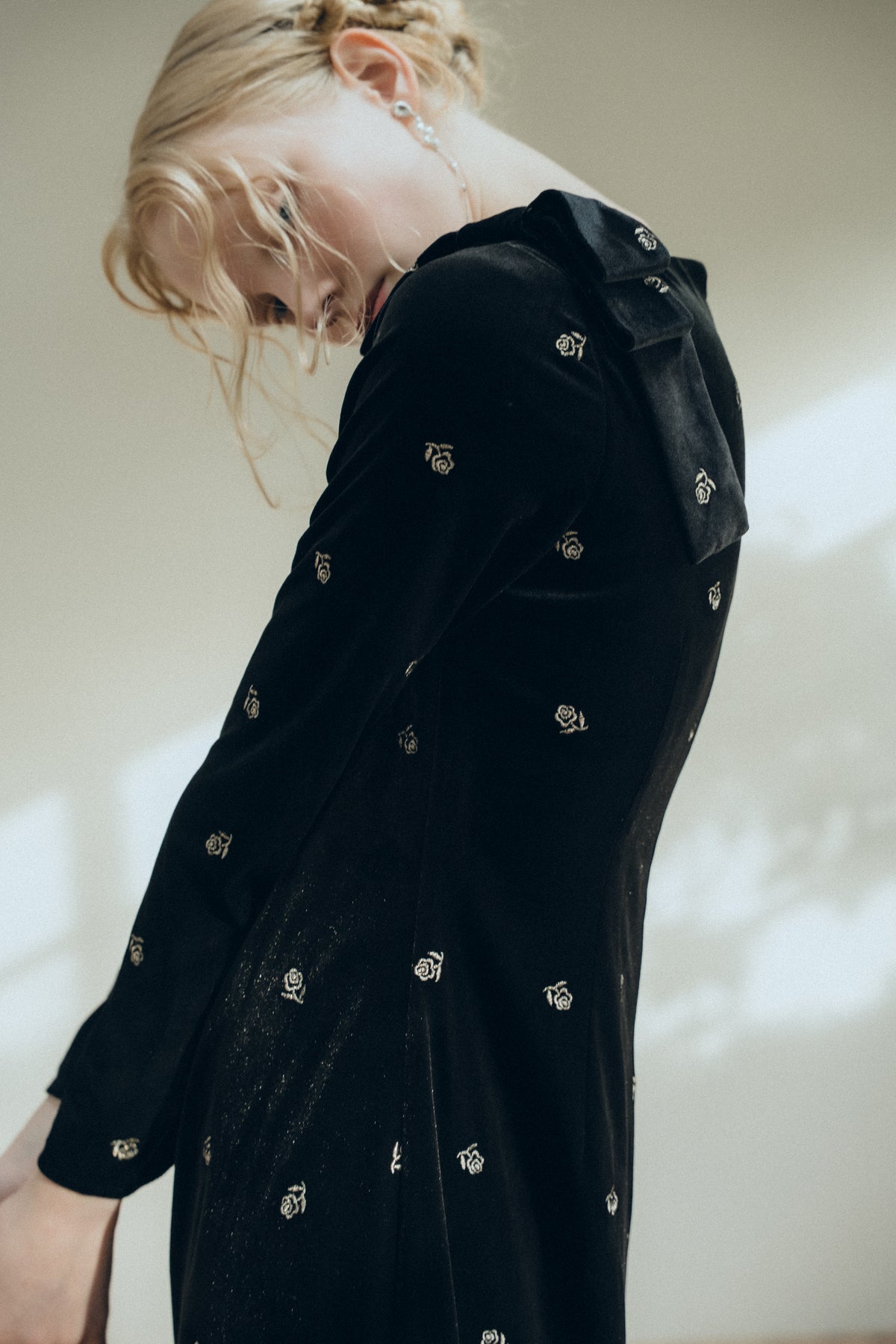 model:173cm size:モデルサイズ color:ブラック