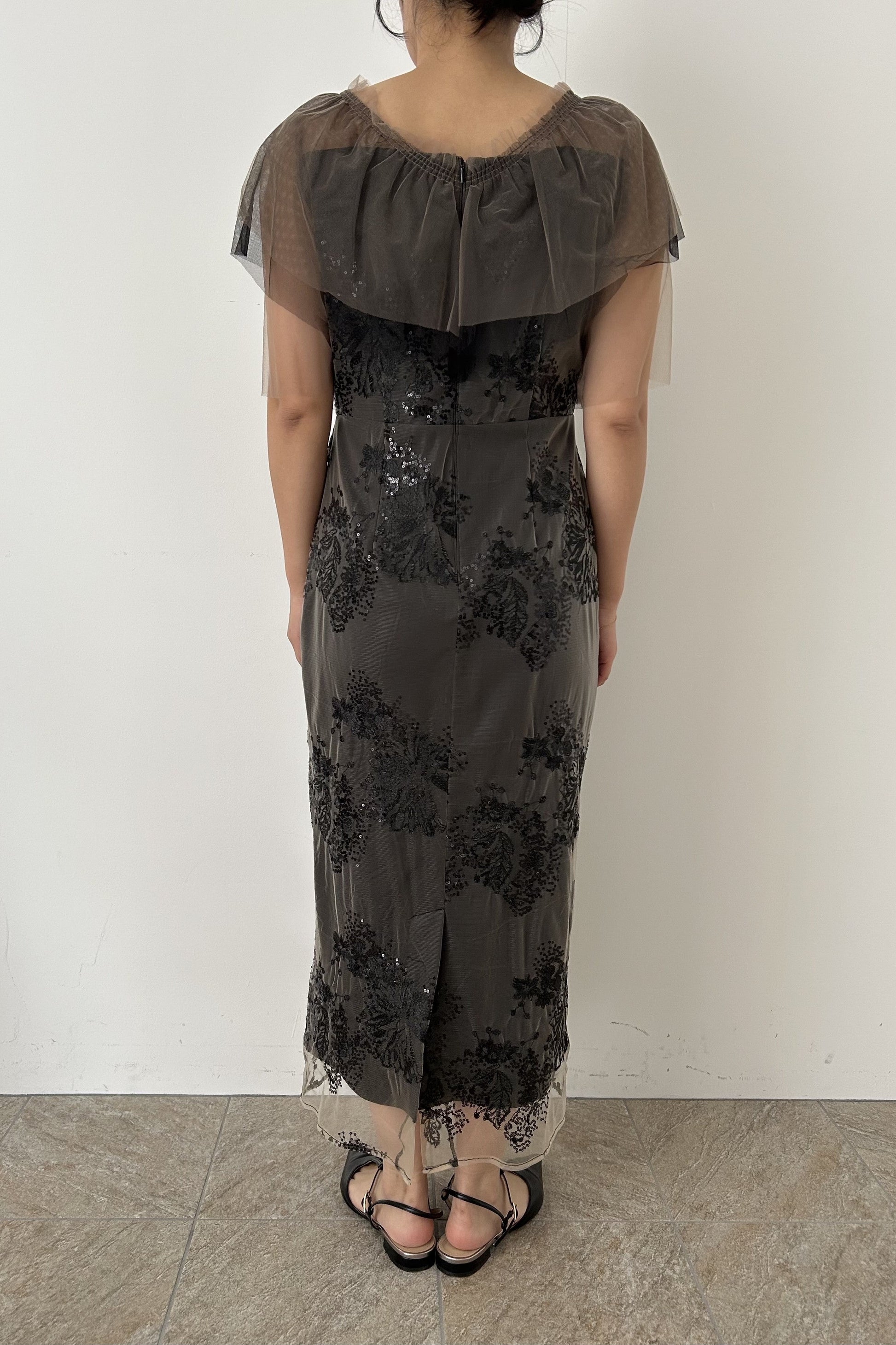 model:155cm size:S color:ブラック