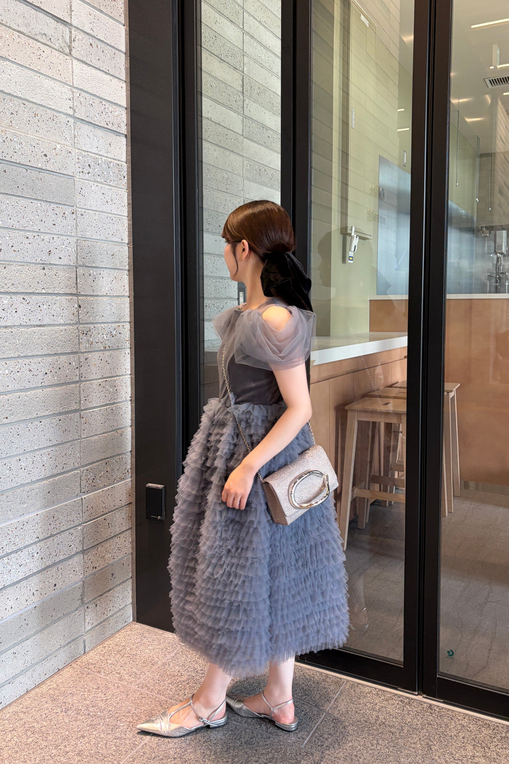 model:153cm size:S color:ブルー