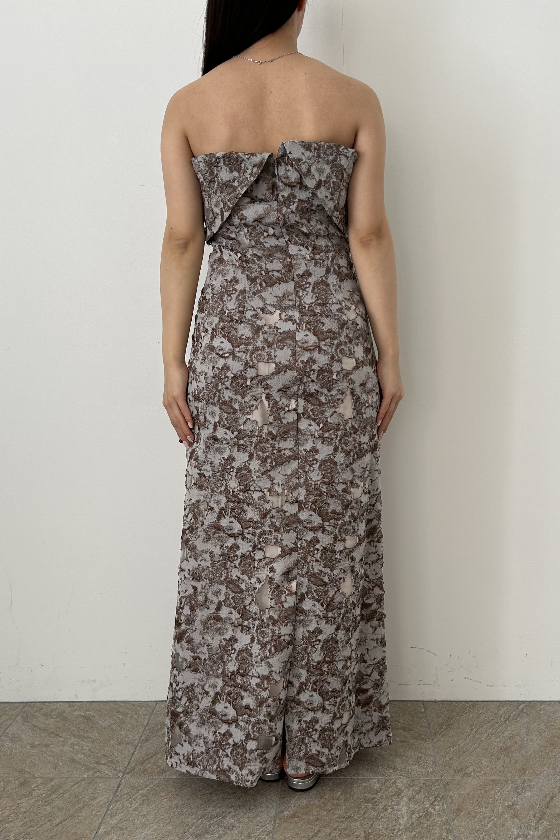 model:159cm size:M color:ブラウン