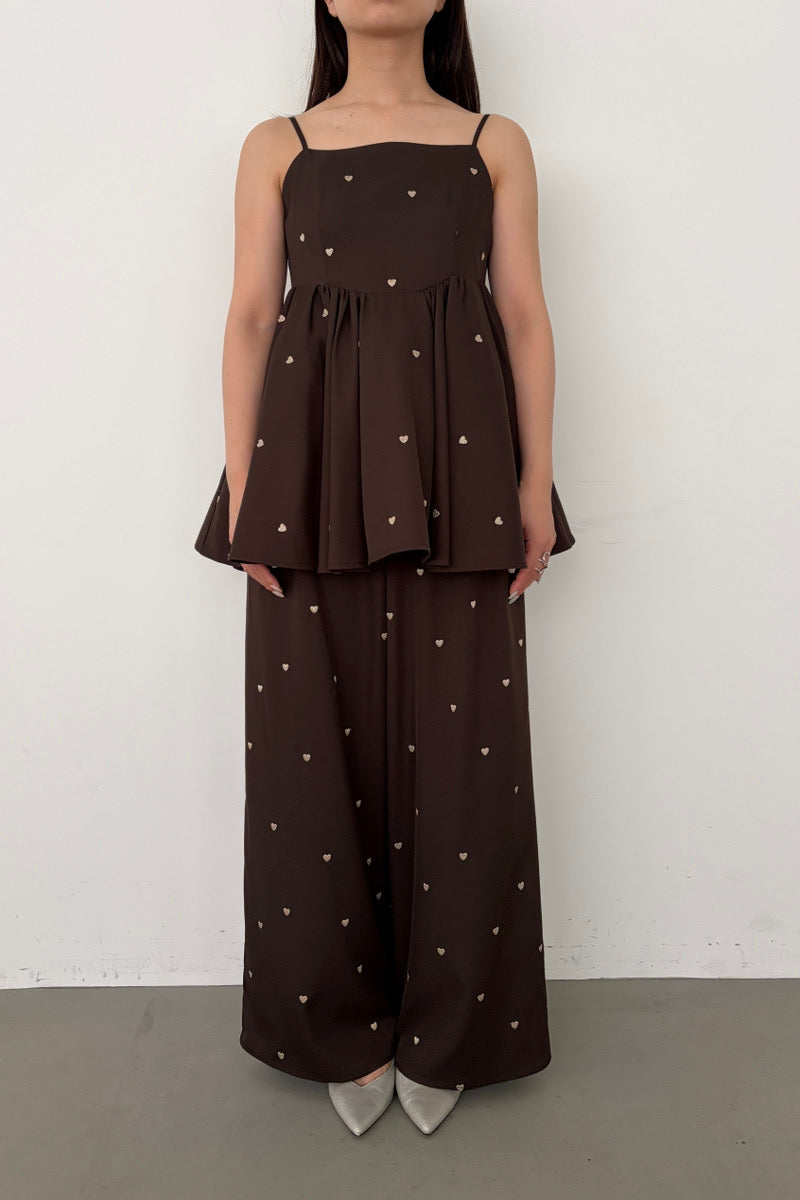 model:159cm size:M color:ブラウン