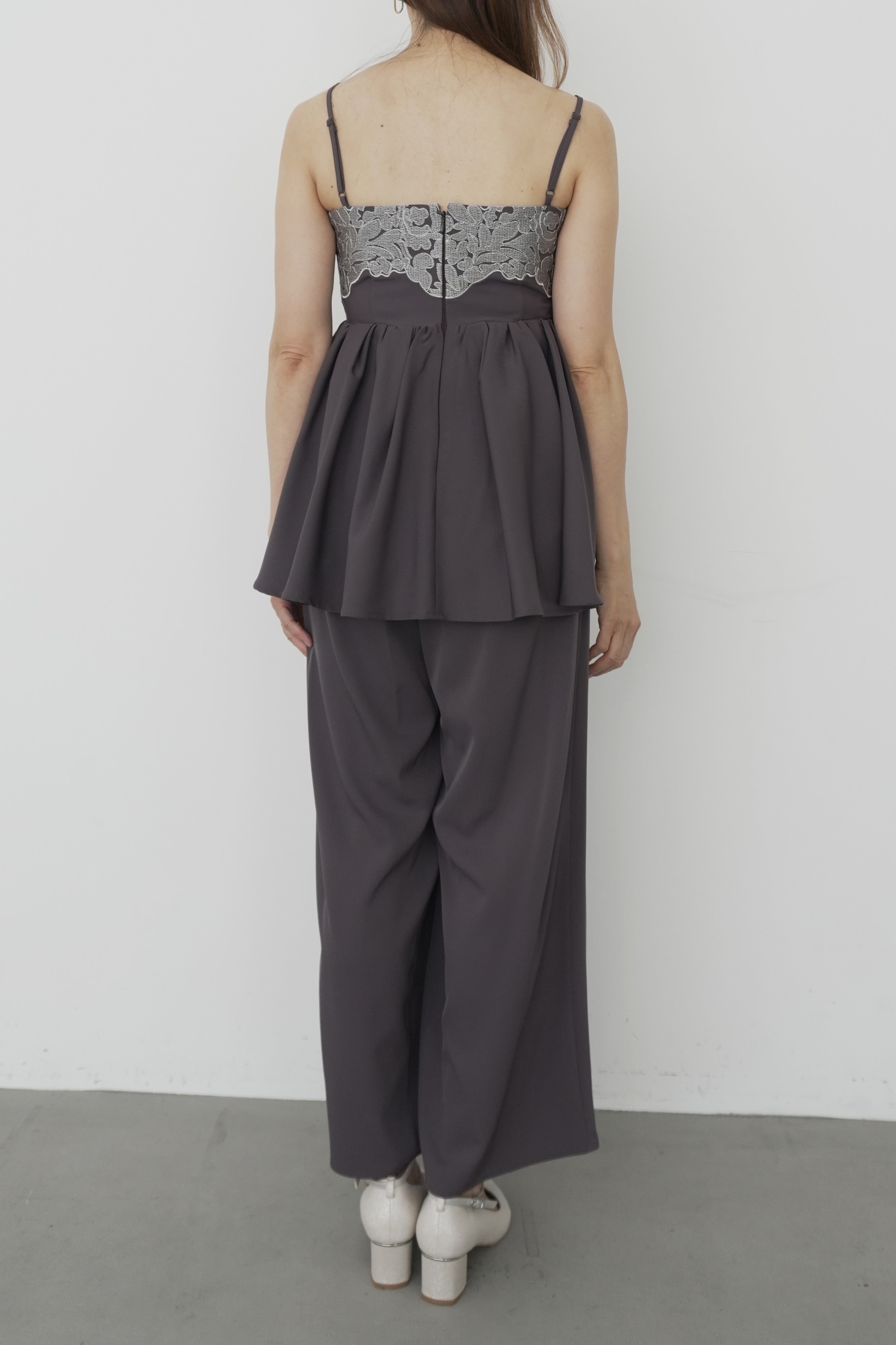 model:164cm size:S color:ブラウン