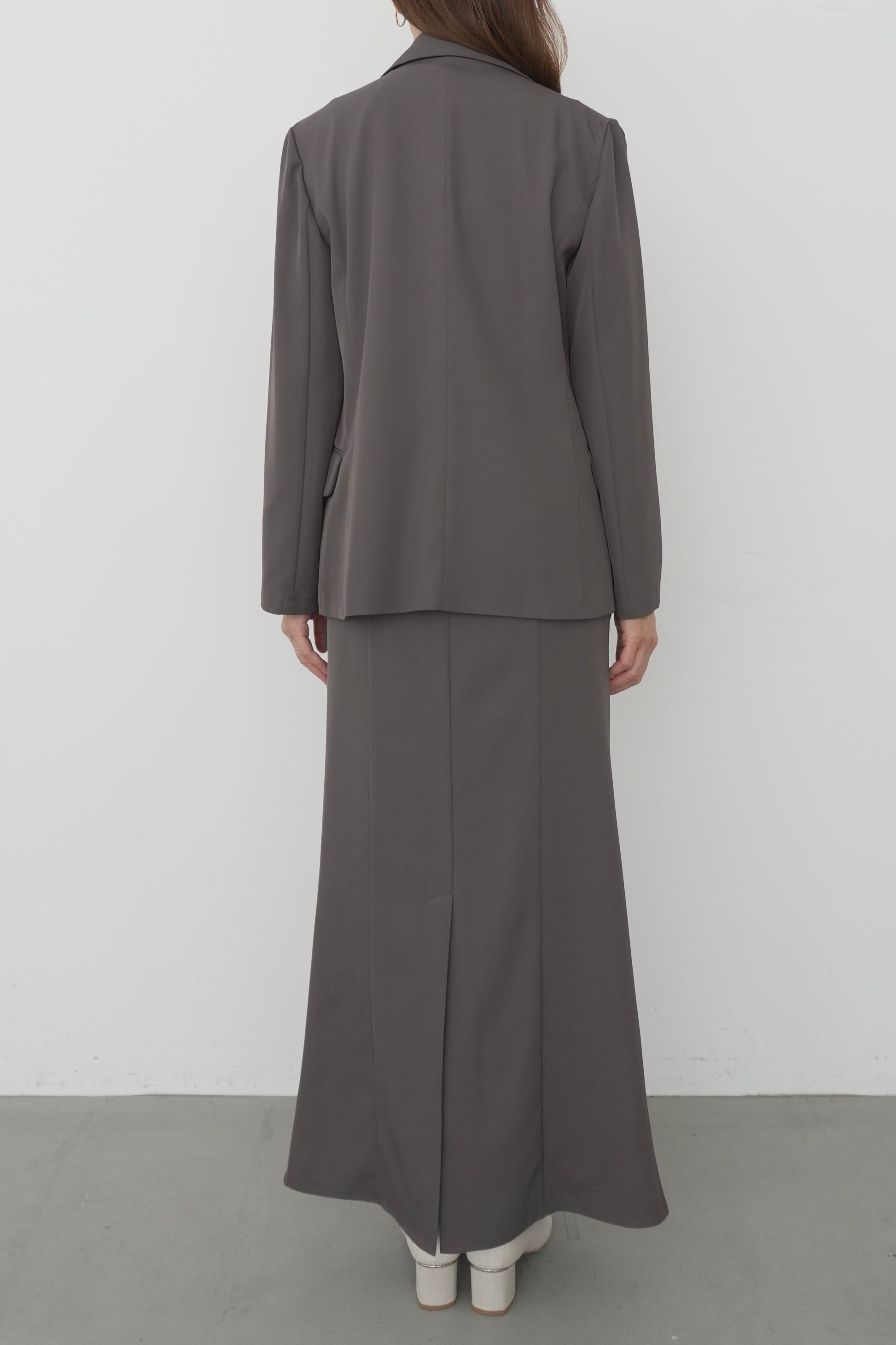 model:164cm size:L color:ブラウン