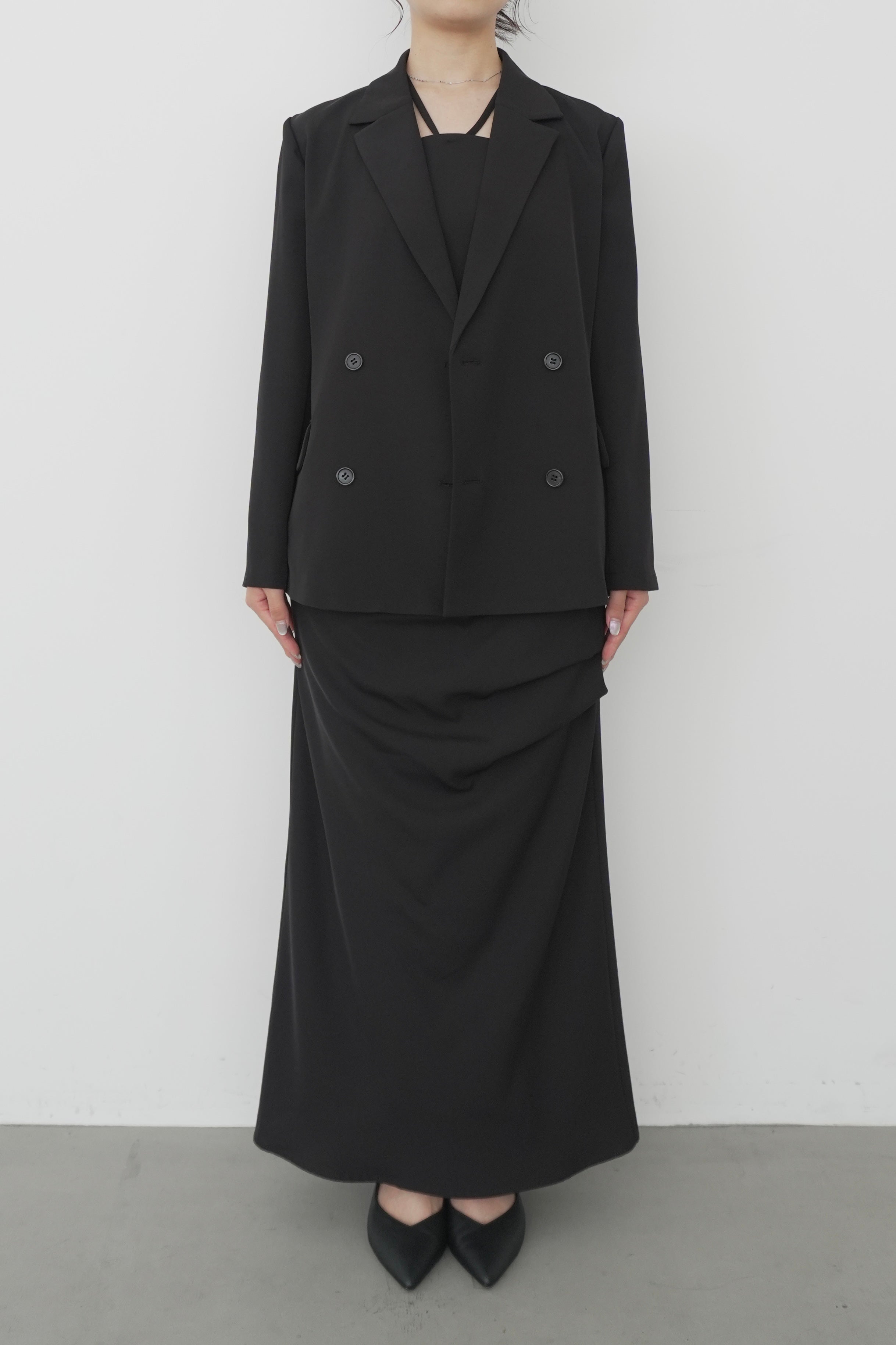 model:159cm size:M color:ブラック