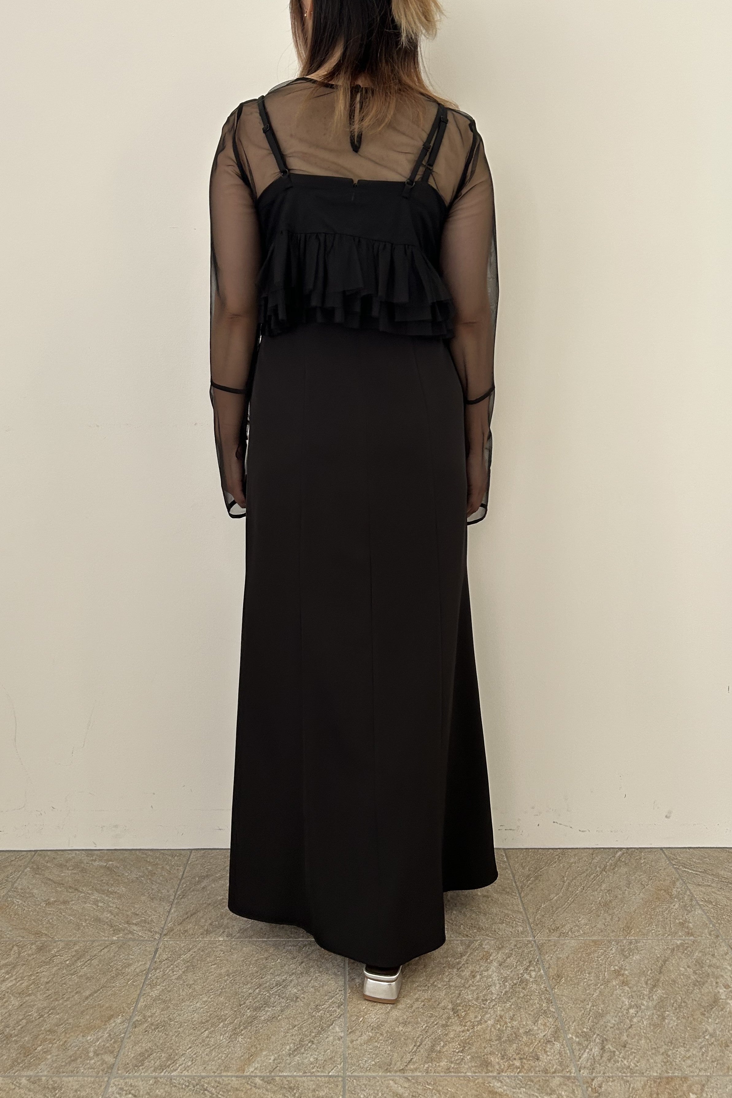model:153cm size:S color:ブラック