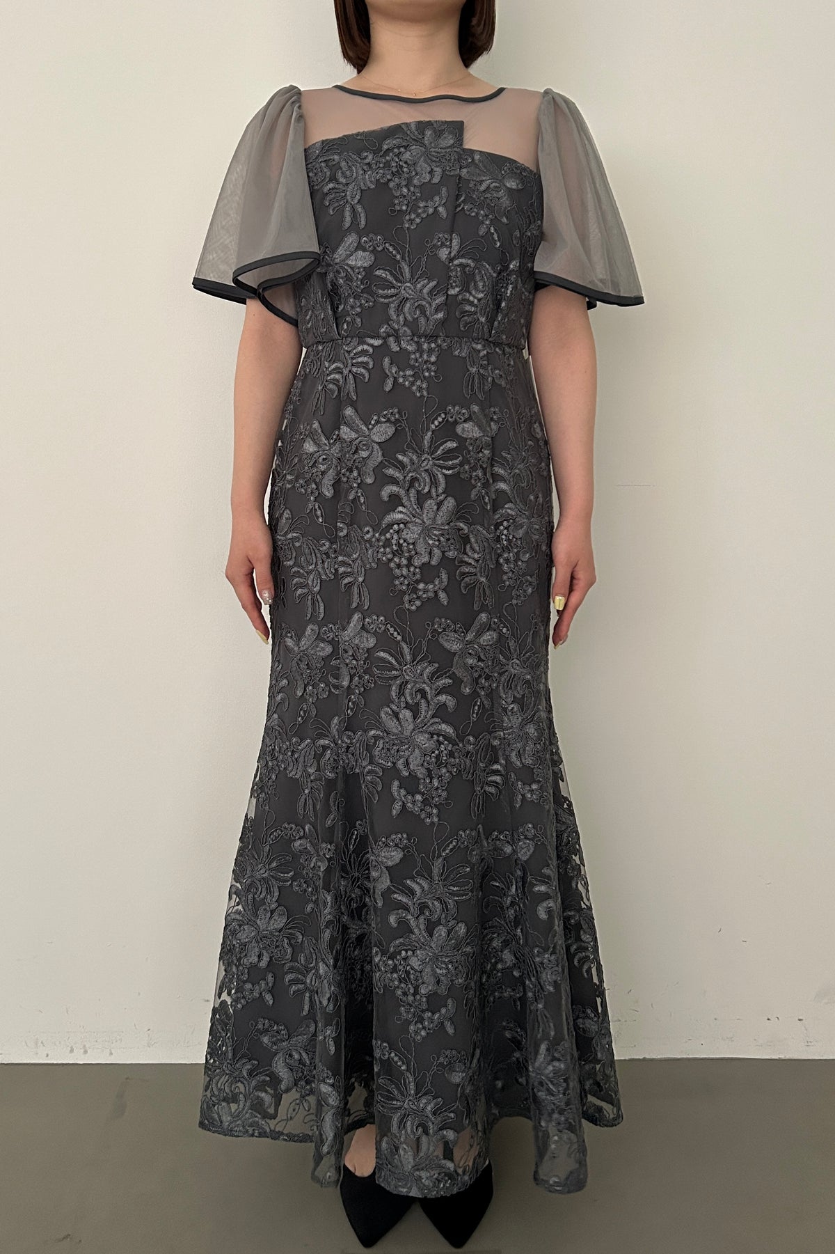 model:153cm size:L color:ネイビー