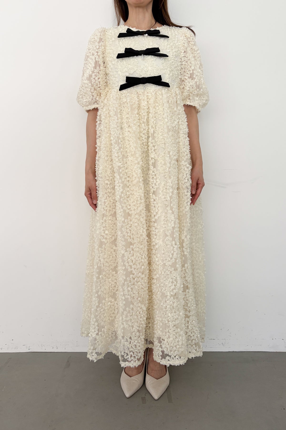 model:164cm size:M/Long color:オフホワイト