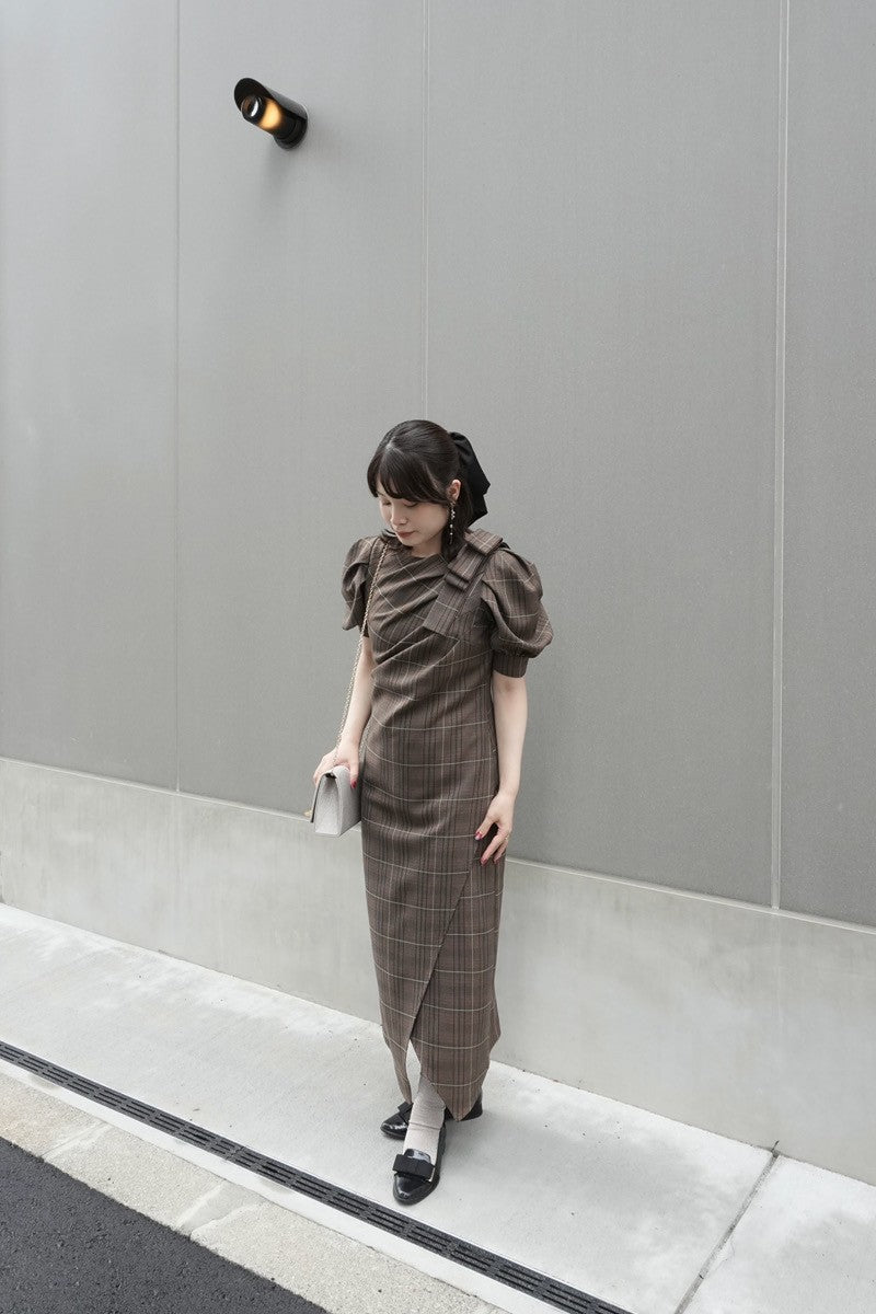 model:153cm size:S color:ブラウン
