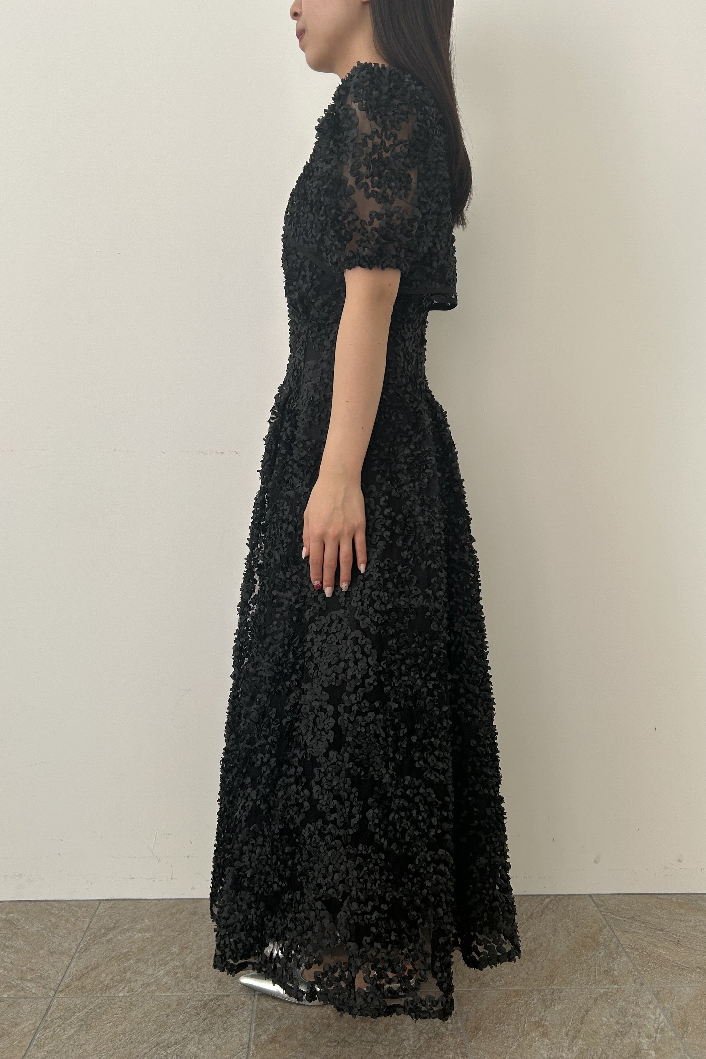 model:159cm size:M color:ブラック