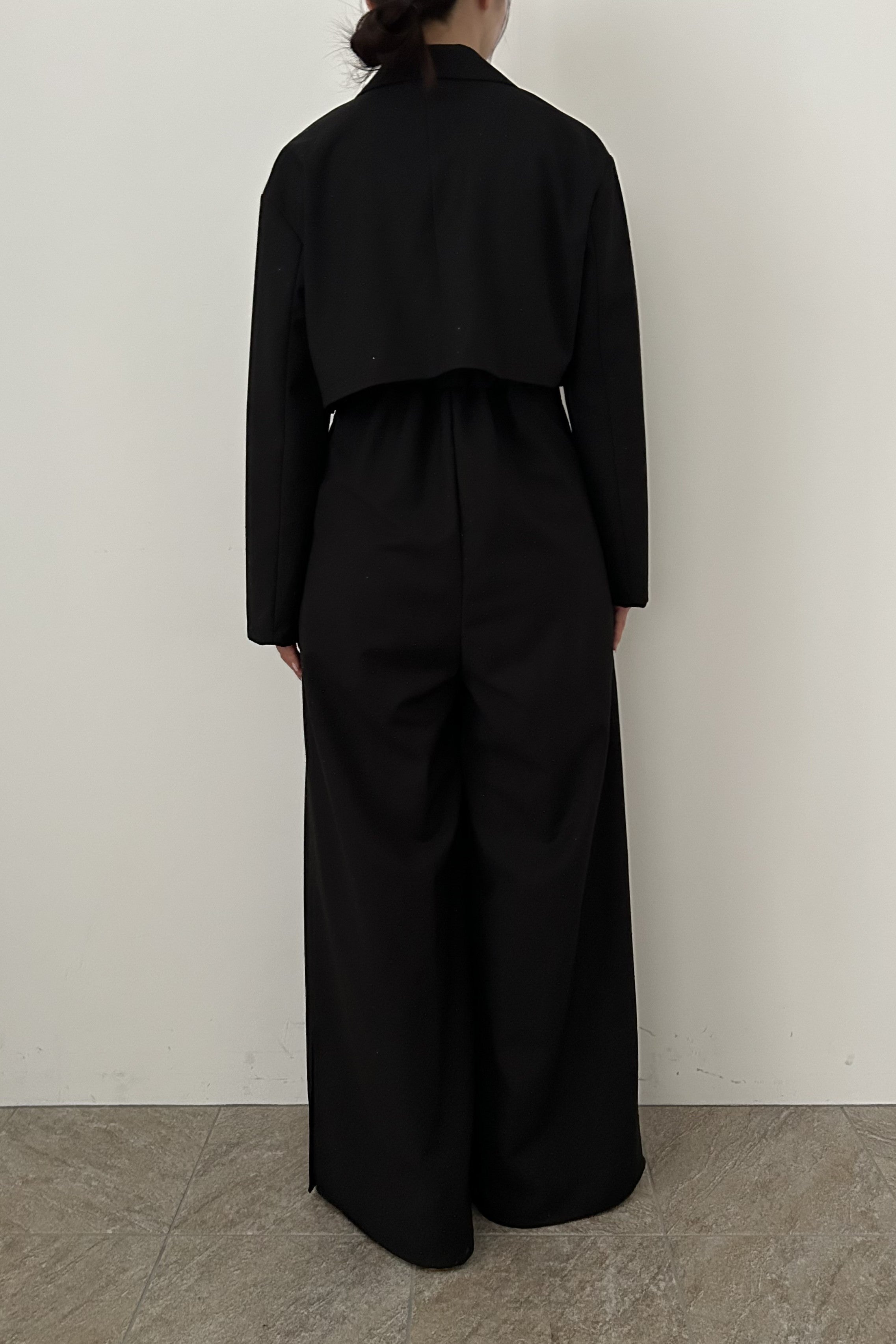 model:159cm size:M color:ブラック
