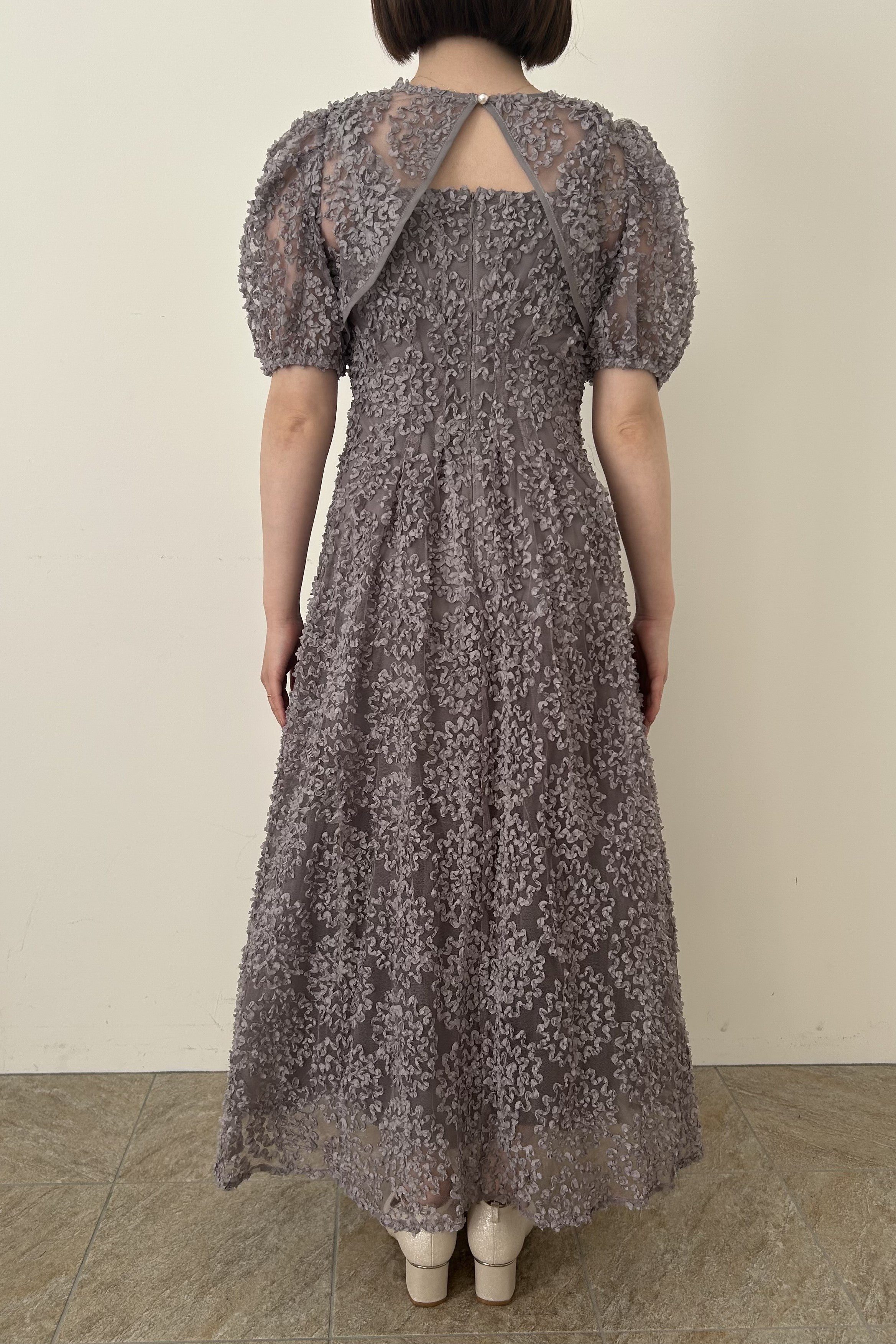 model:153cm size:S color:グレー