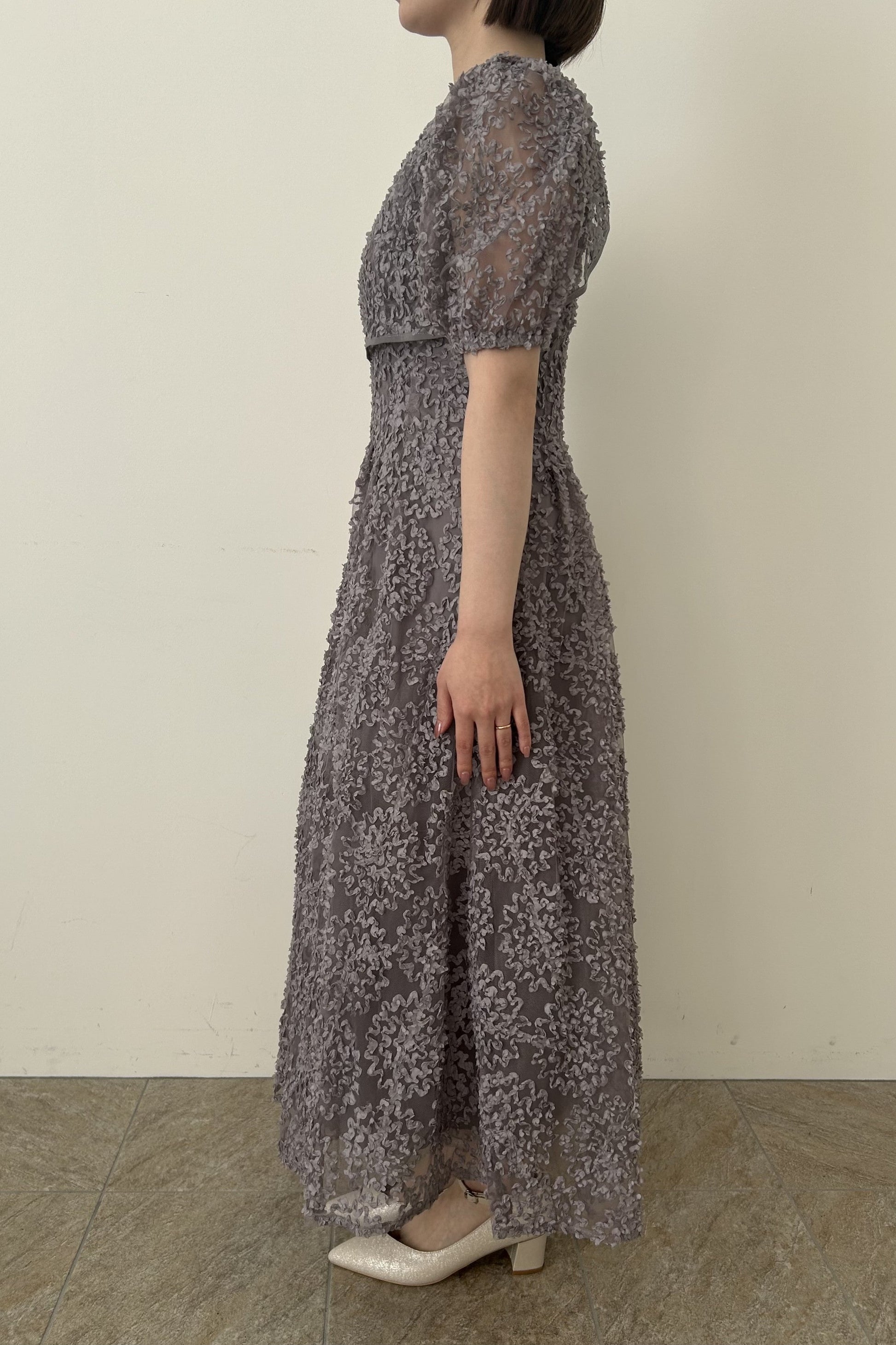 model:153cm size:S color:グレー