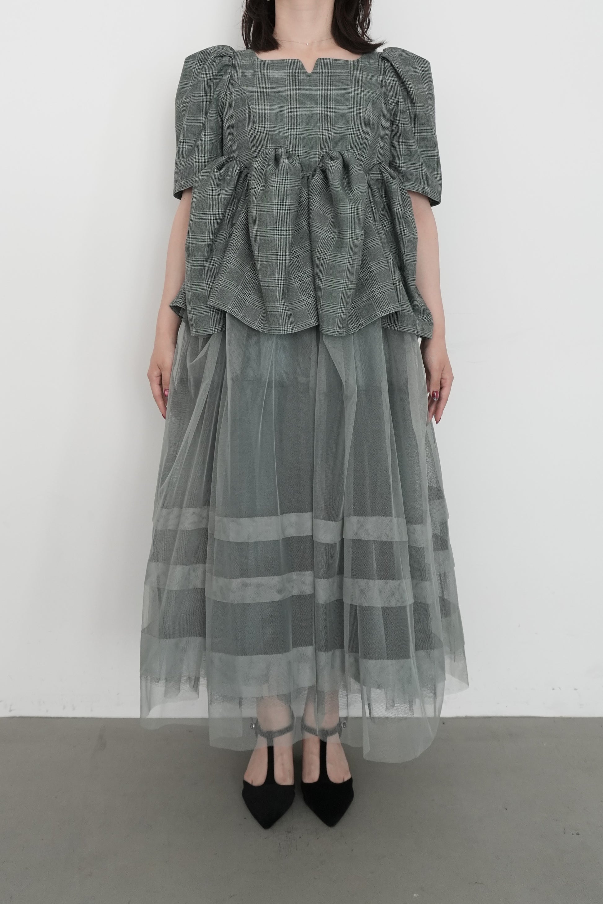 model:153cm size:M color:グリーン