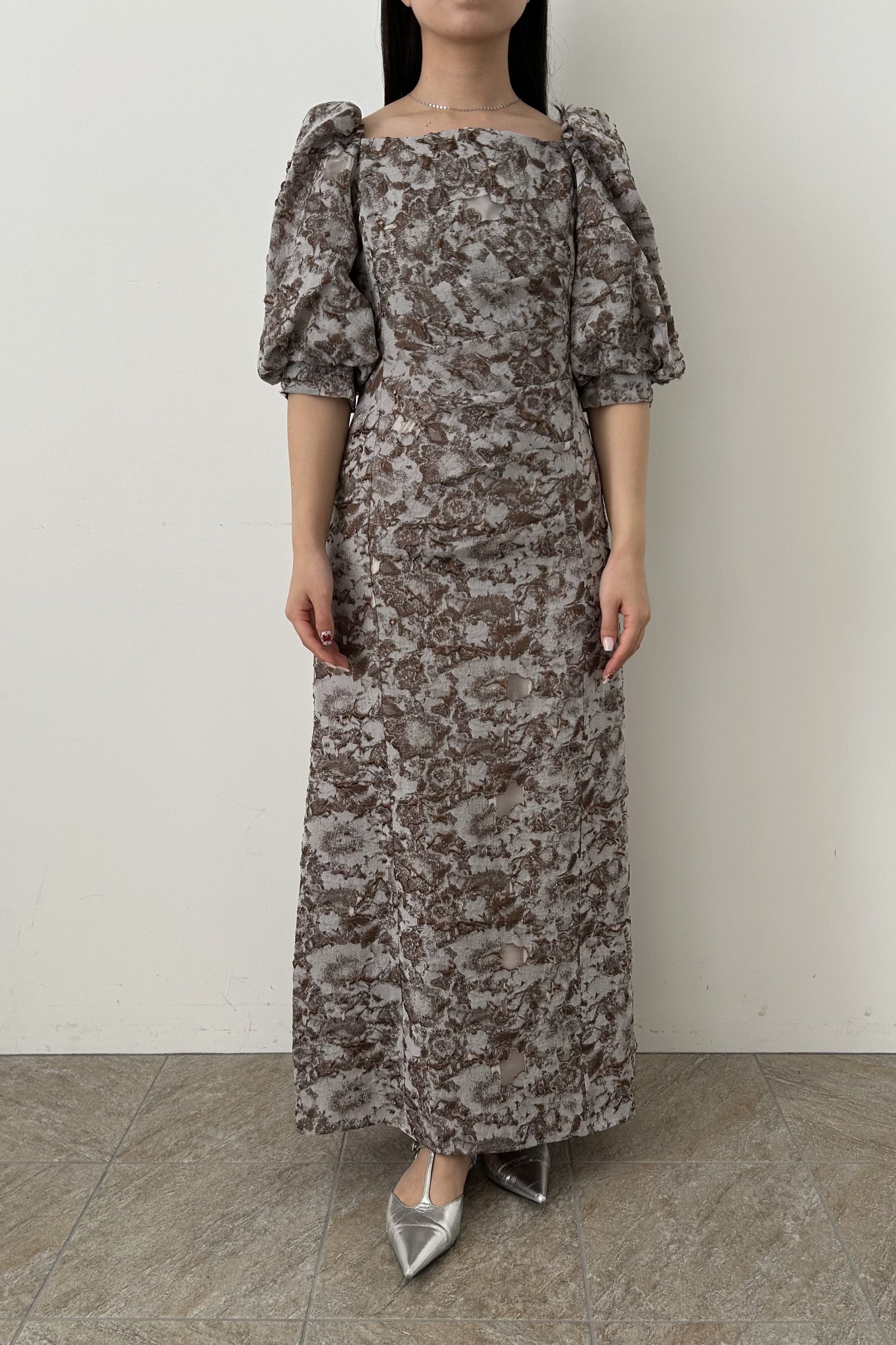 model:159cm size:M color:ブラウン