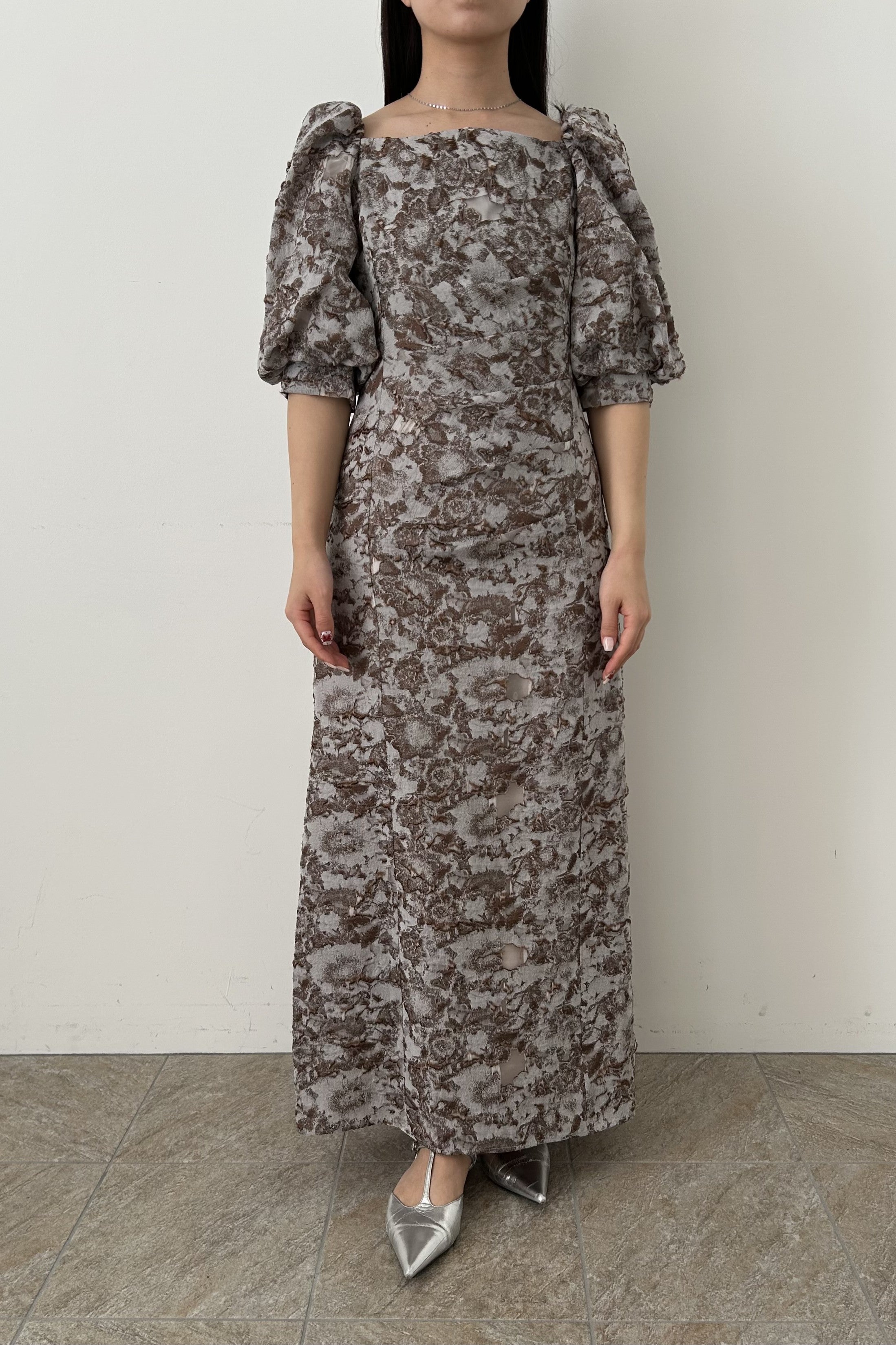 model:159cm size:M color:ブラウン
