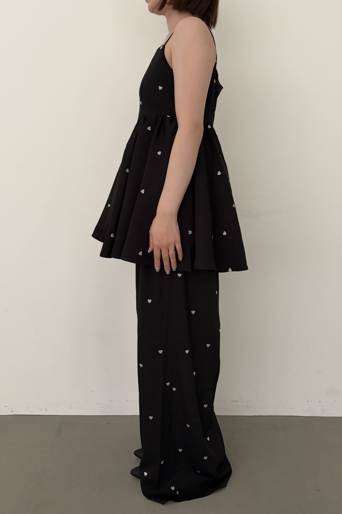 model:153cm size:L color:ブラック