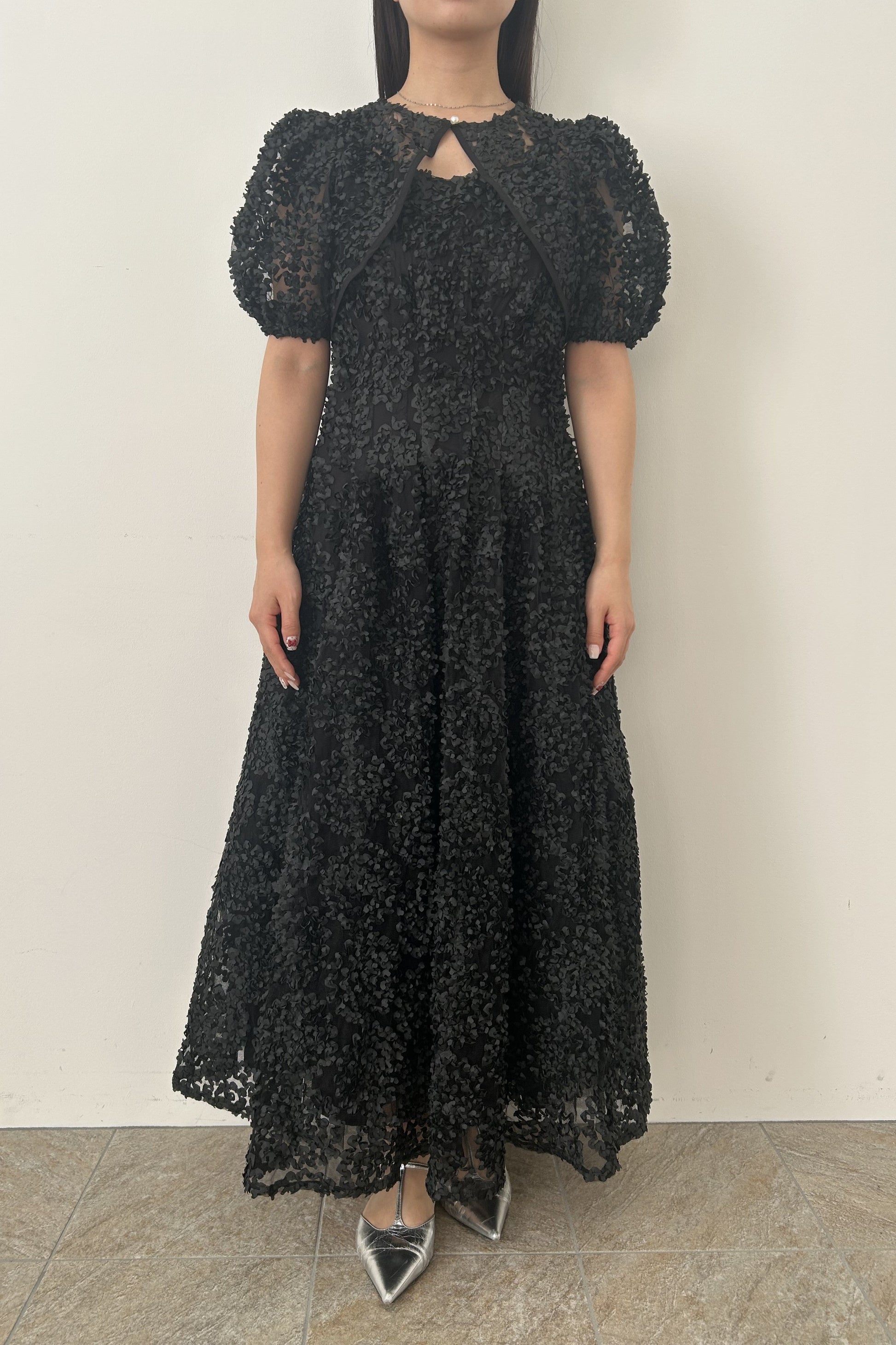 model:159cm size:M color:ブラック