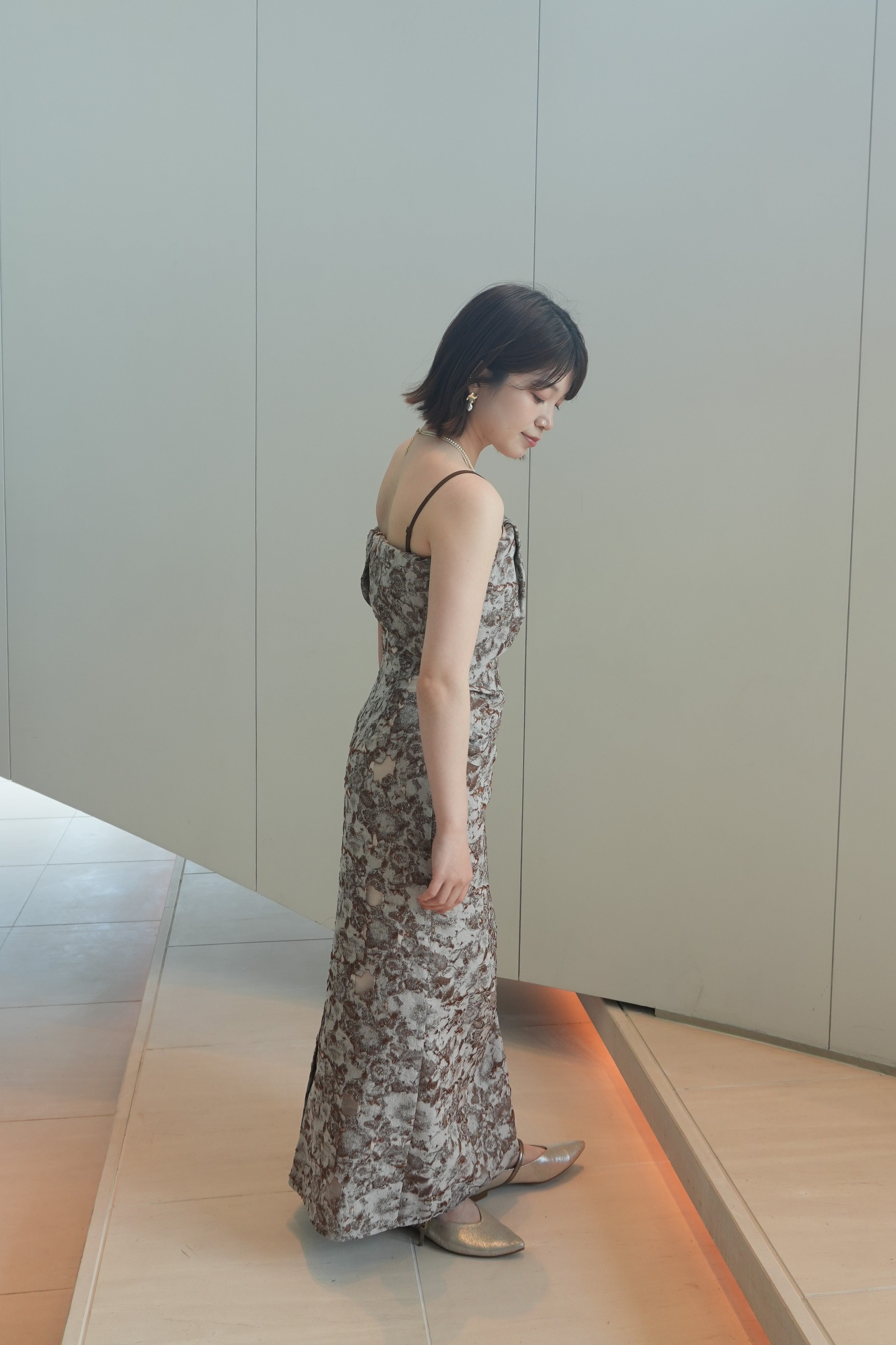 model:153cm size:S color:ブラウン