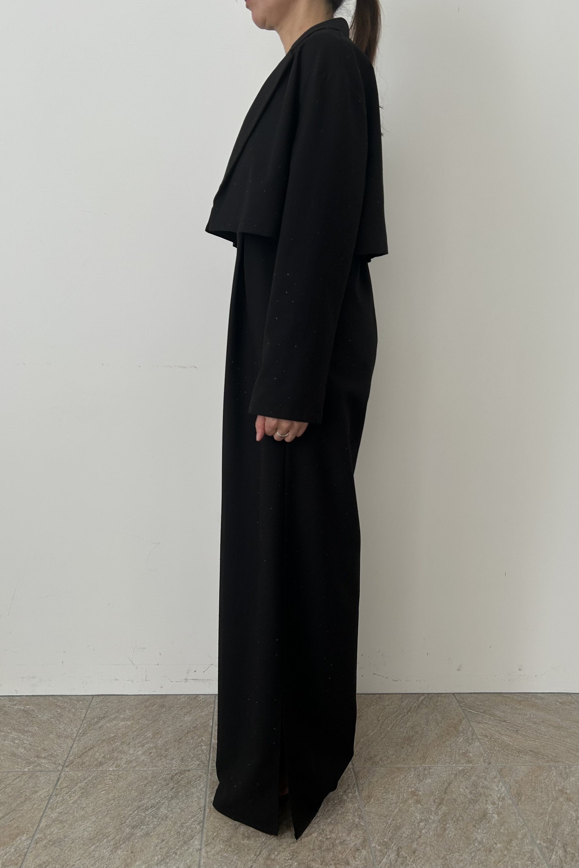model:164cm size:L color:ブラック