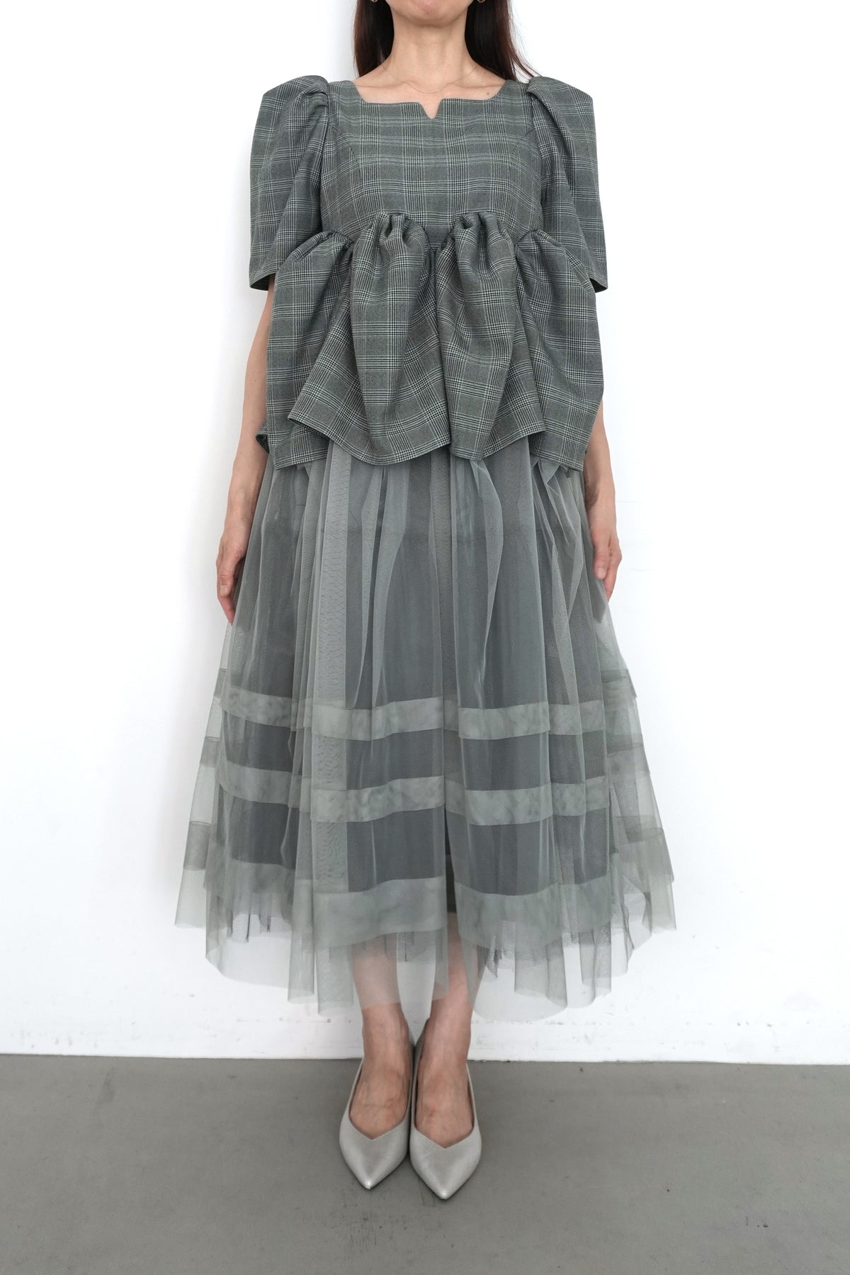 model:164cm size:M color:グリーン