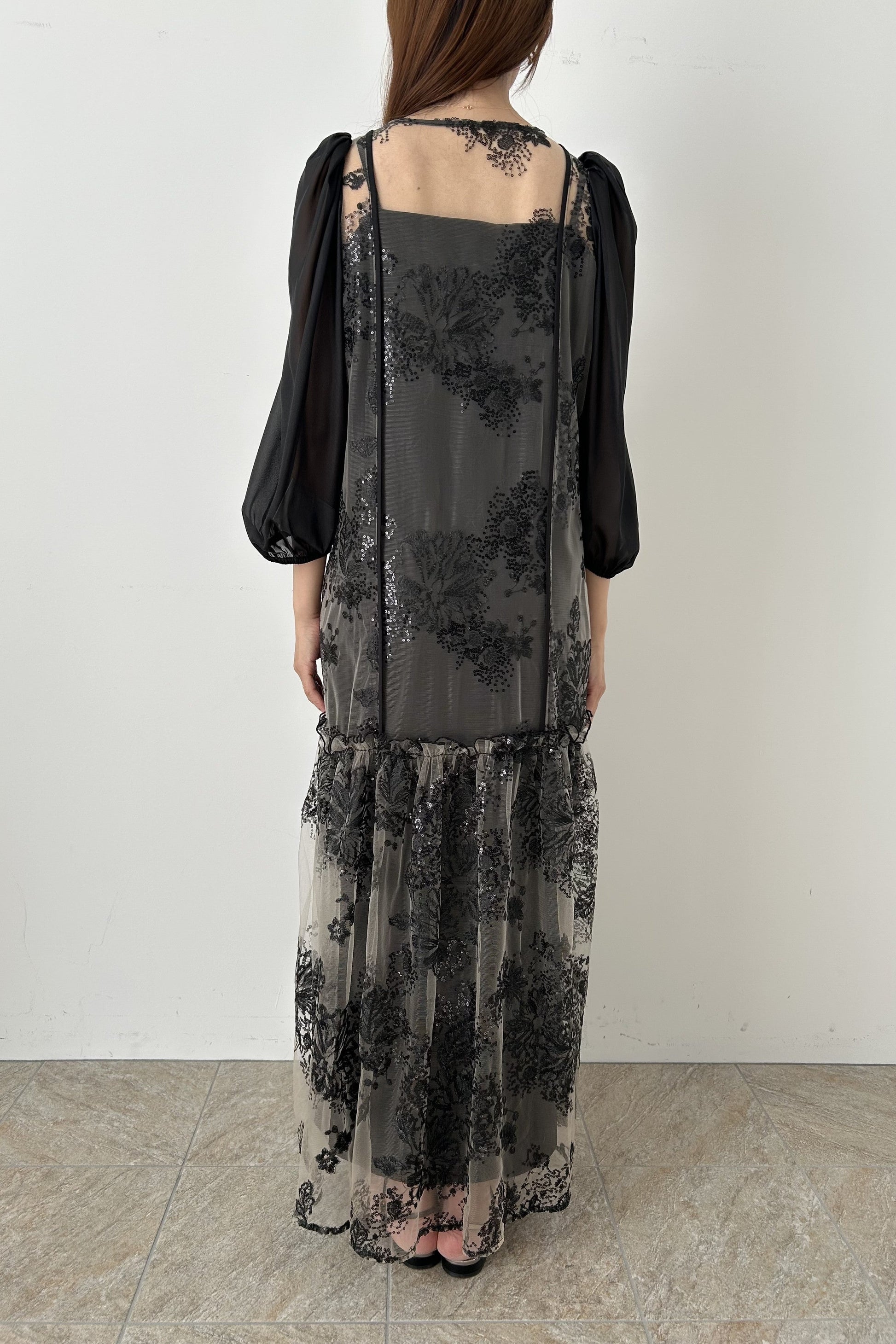 model:164cm size:L color:ブラック