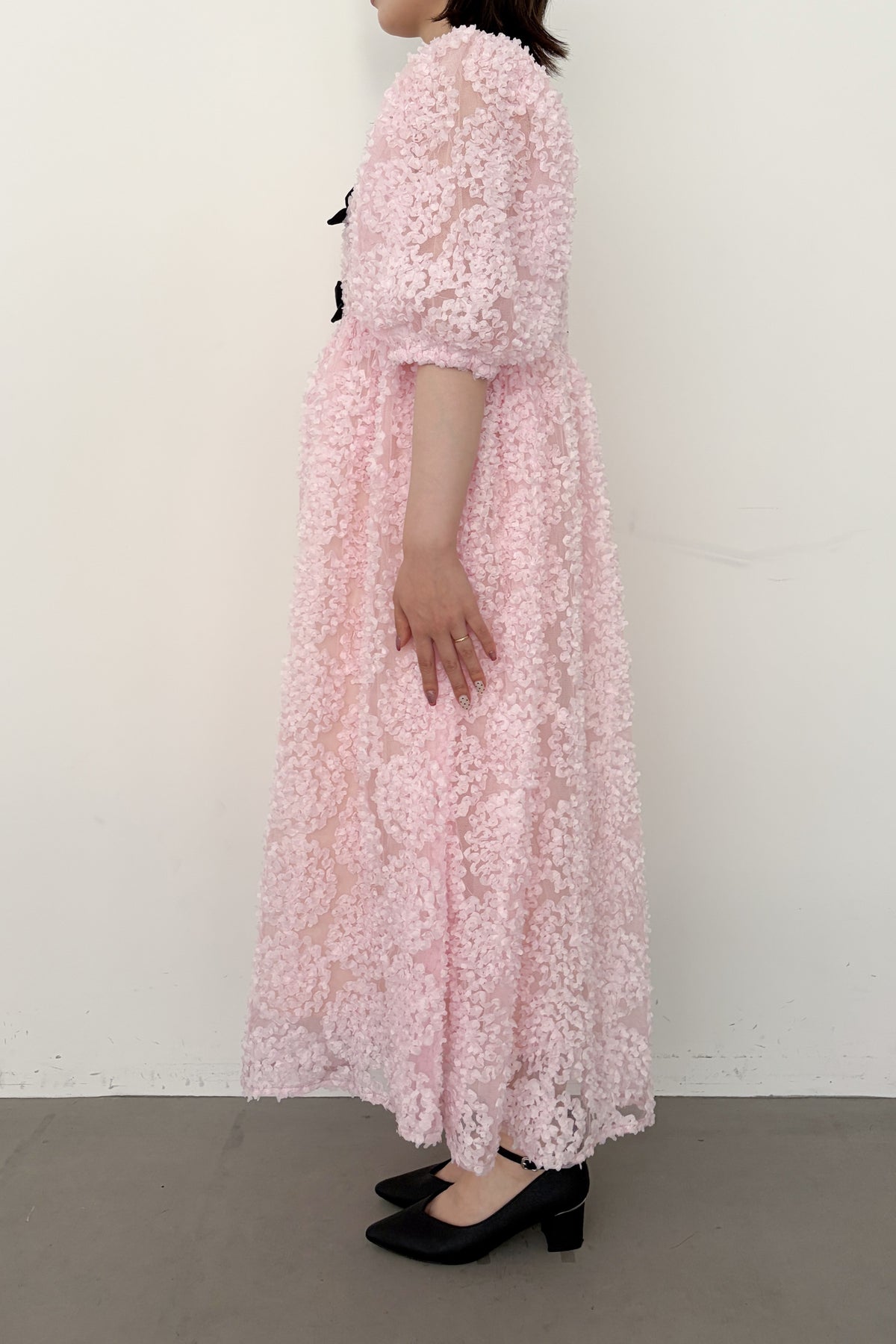 model:153cm size:M color:ピンク