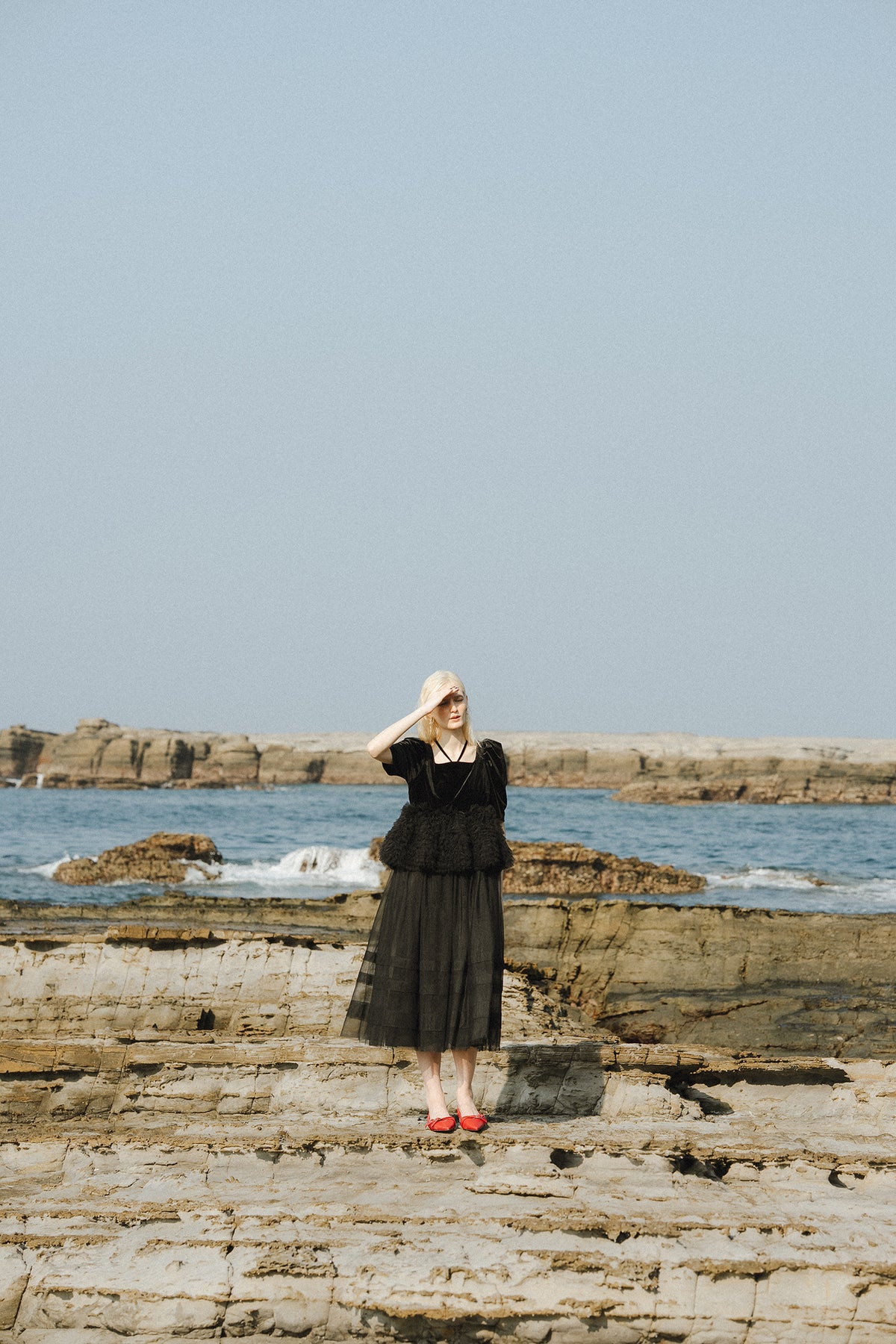 model:174cm size:モデルサイズ color:ブラック