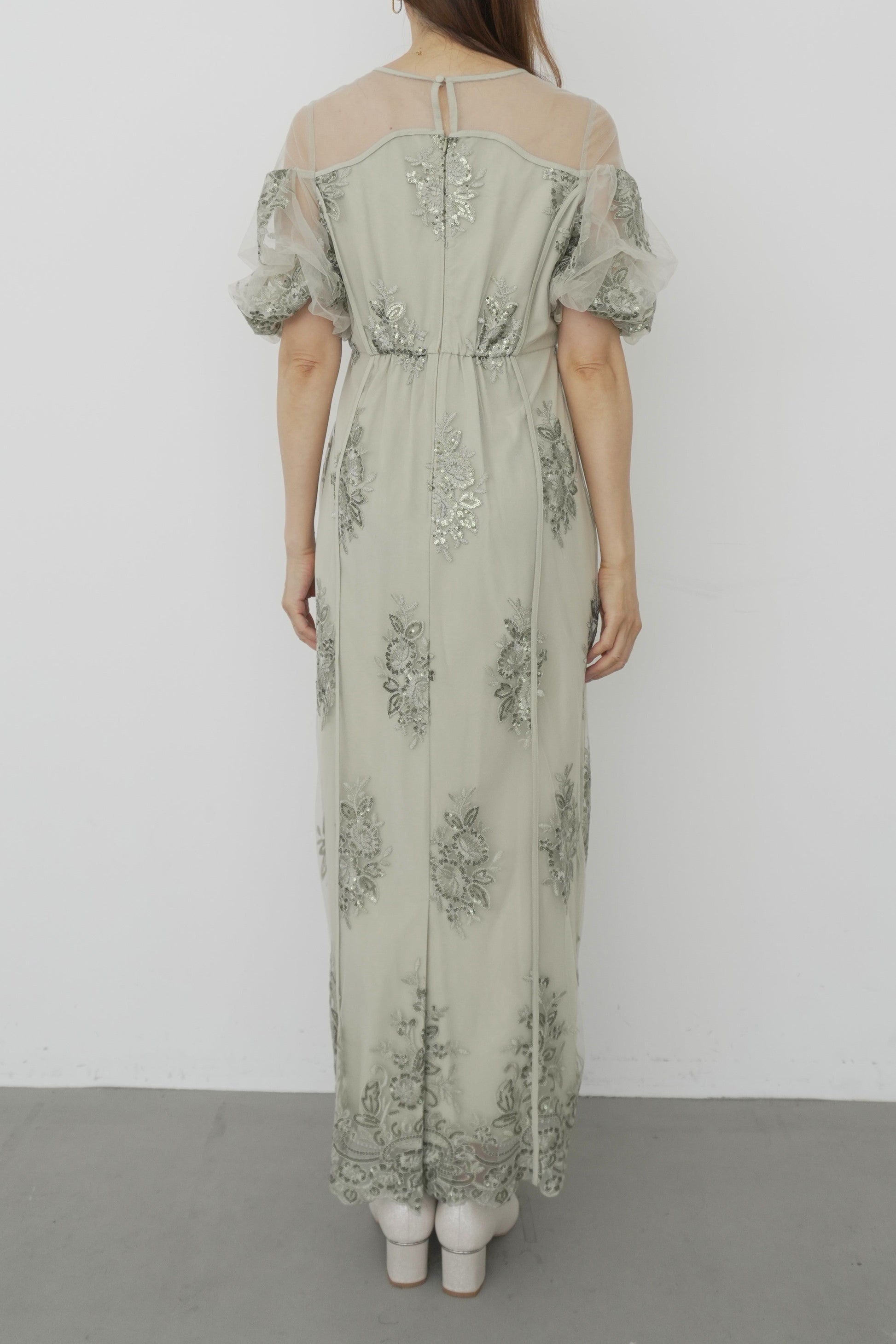 model:164cm size:L color:グリーン