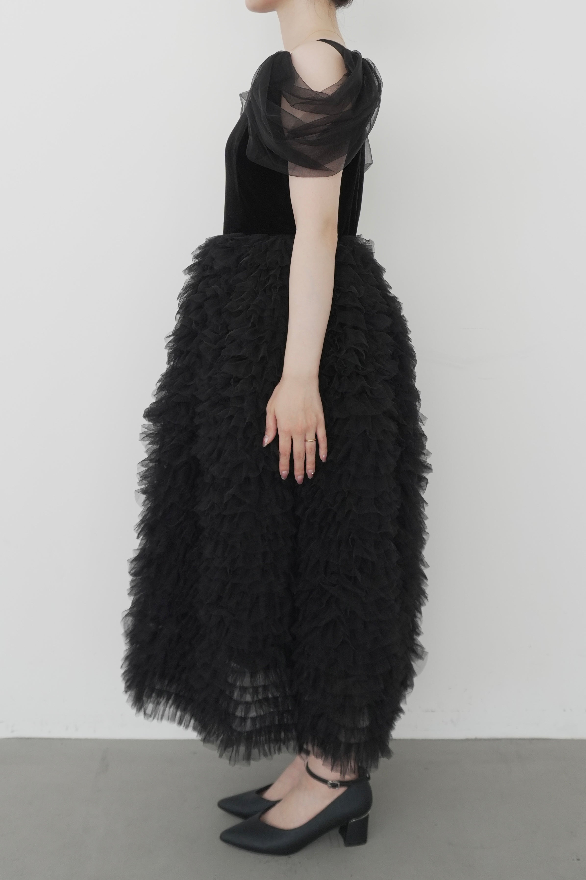 model:153cm size:L color:ブラック