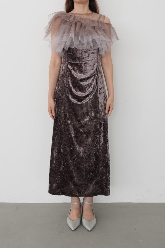 model:164cm size:S color:ブラウン