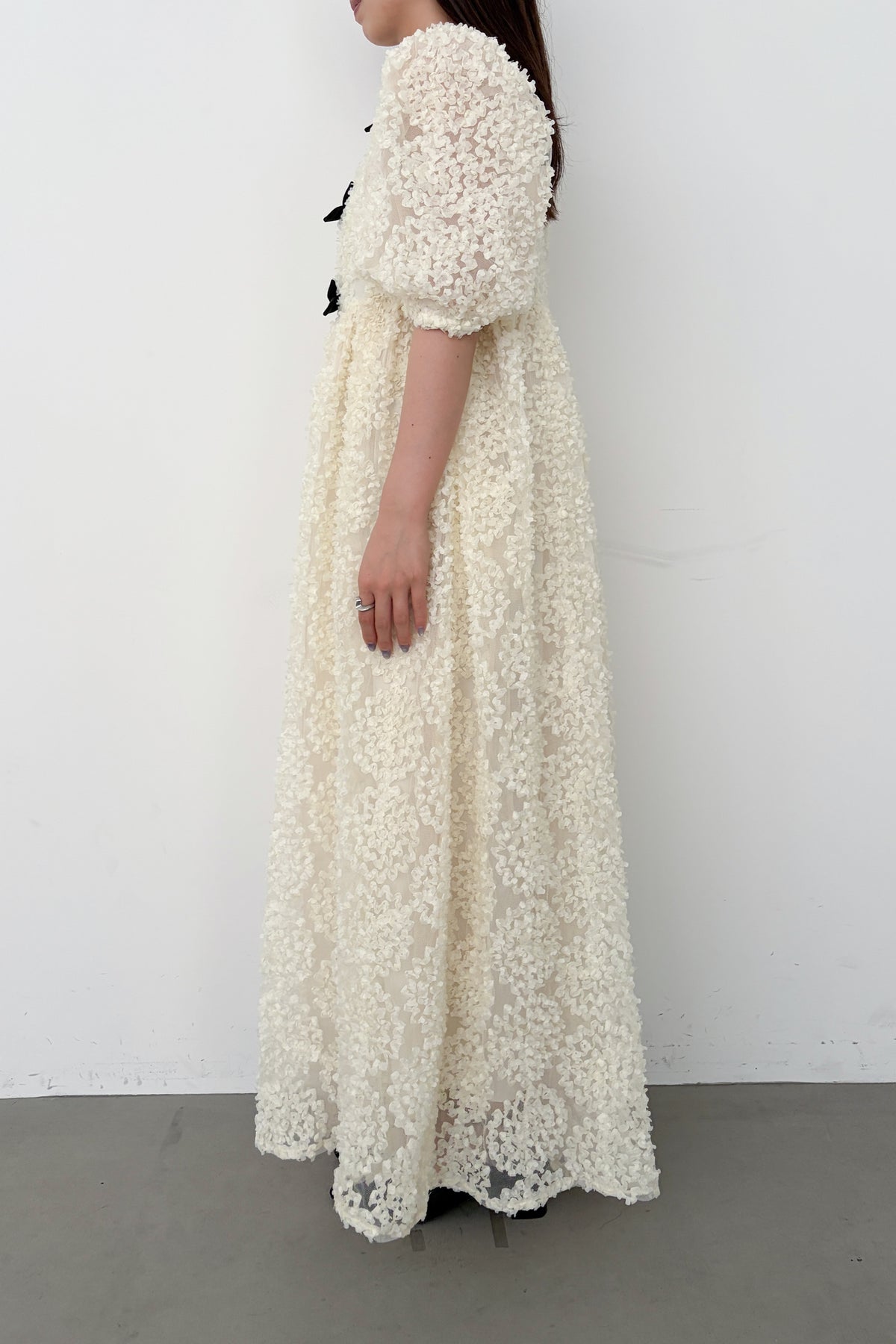 model:159cm size:M/Long color:オフホワイト