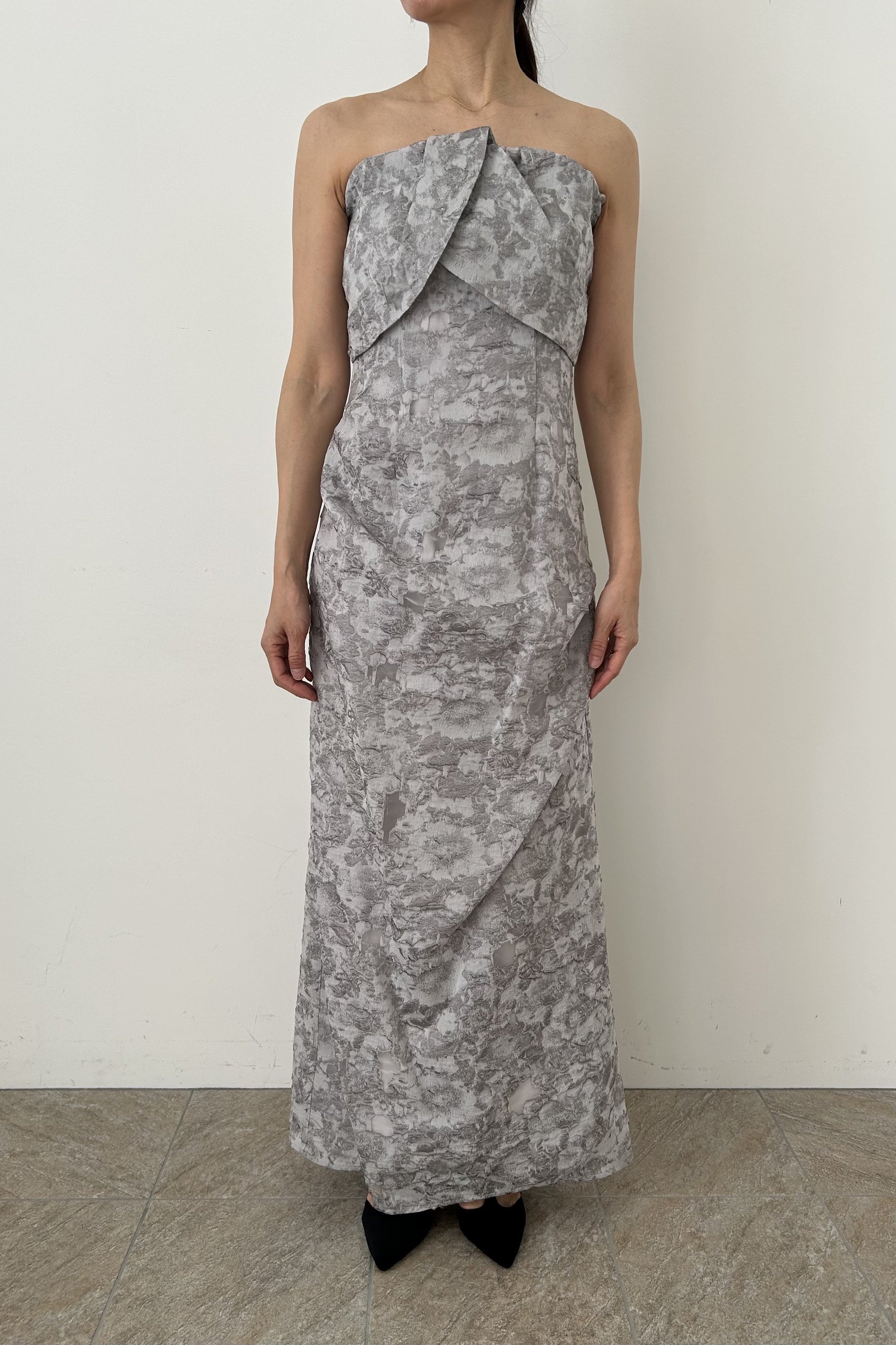 model:164cm size:L color:グレー