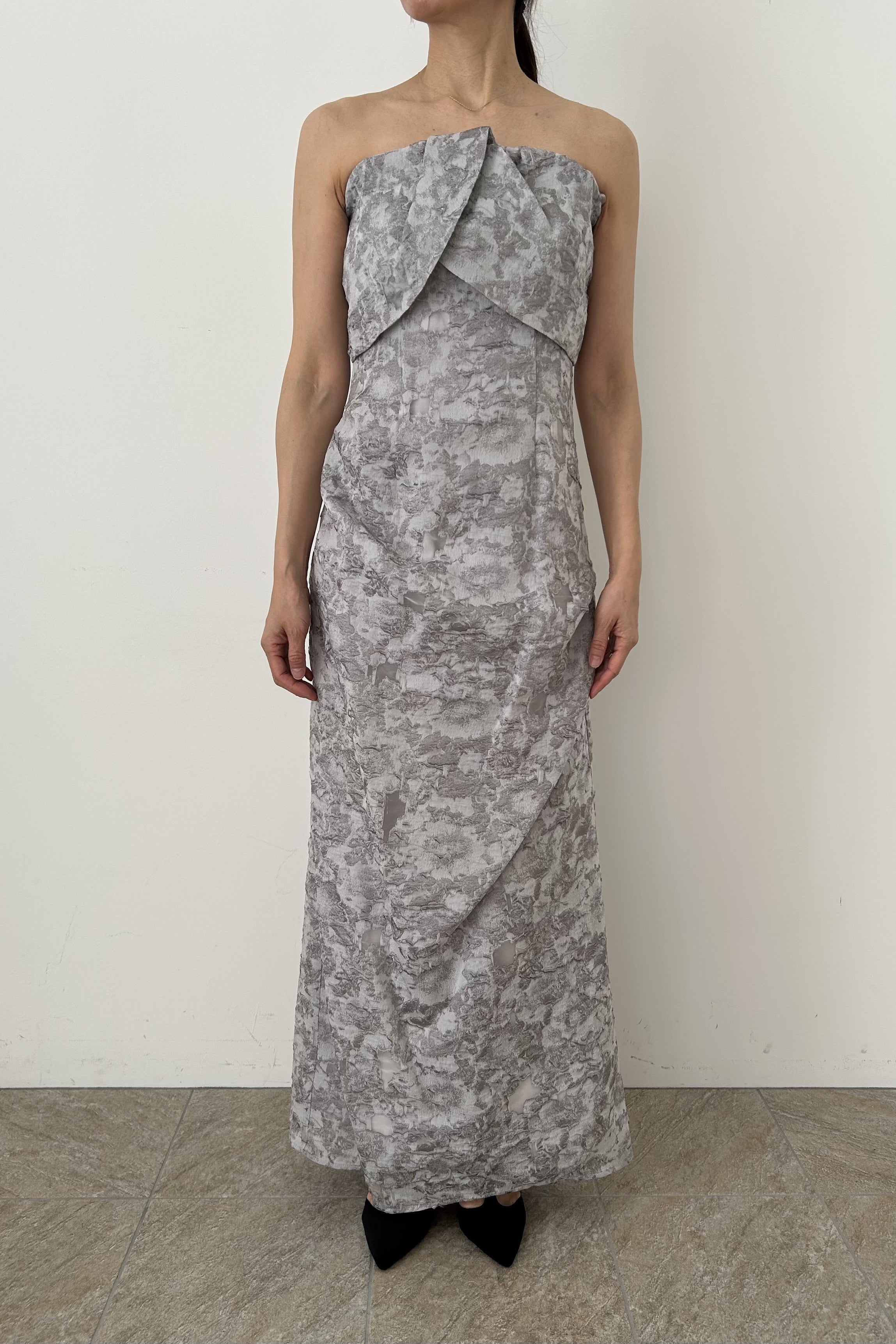 model:164cm size:L color:グレー