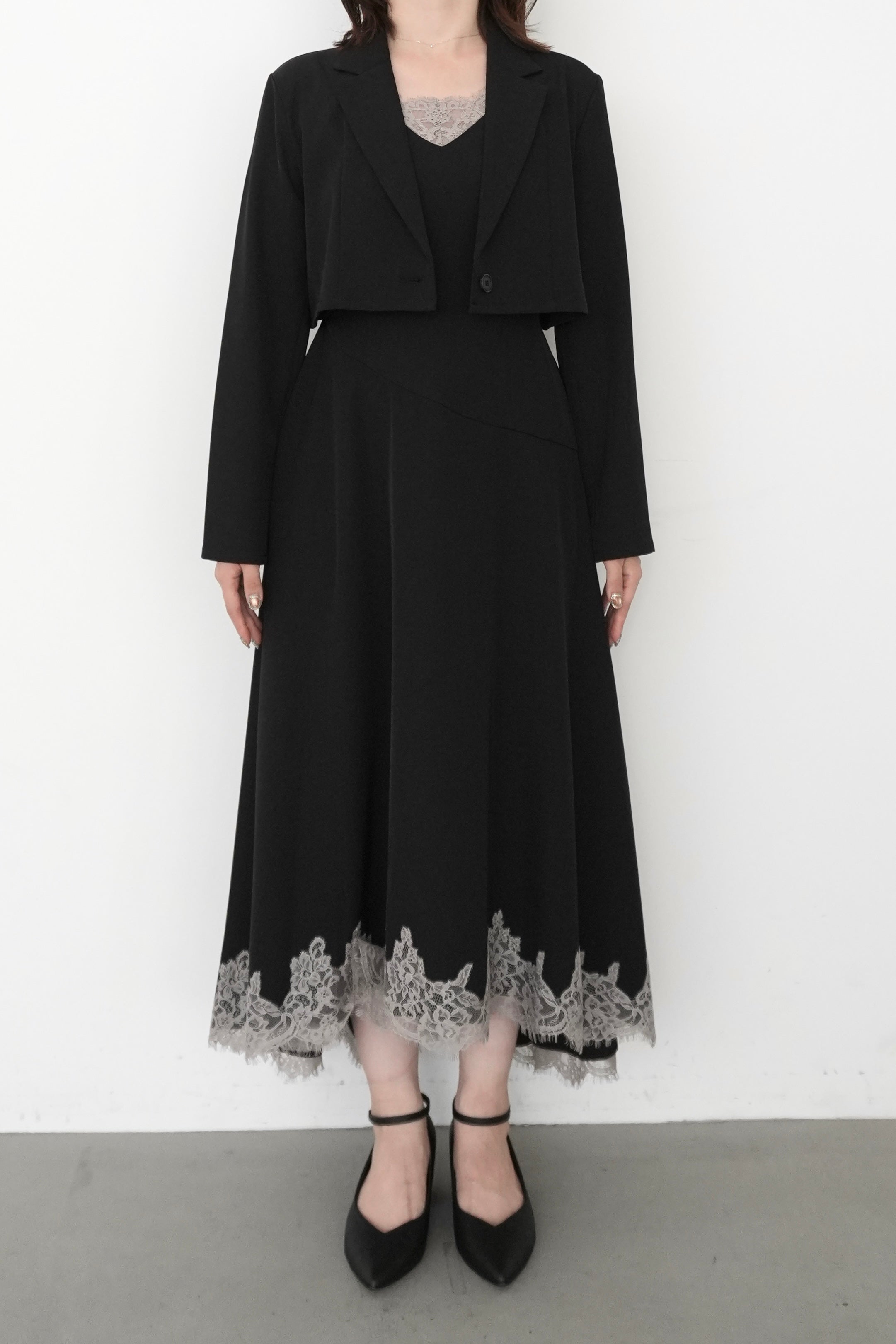 model:153cm size:S color:ブラック