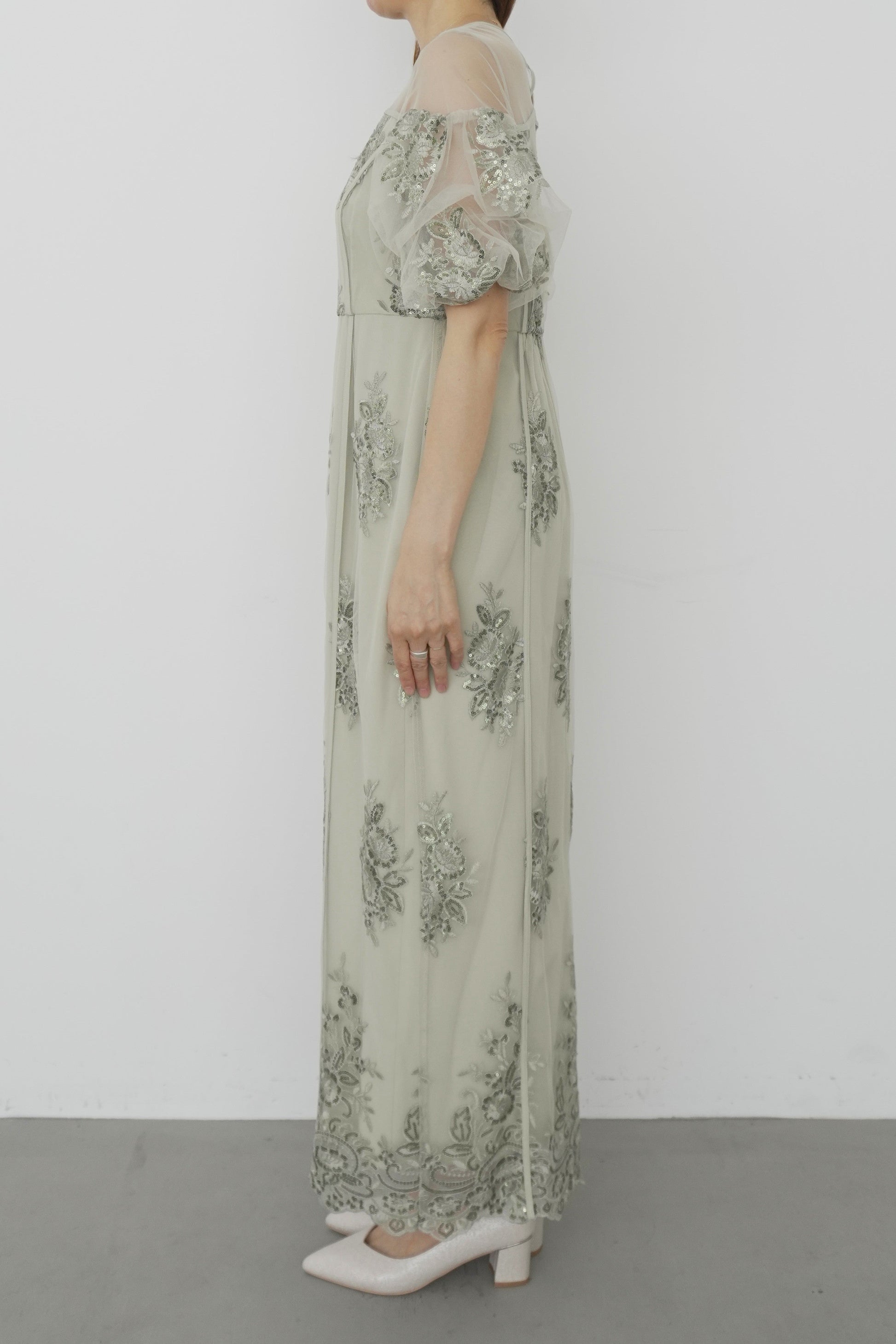 model:164cm size:L color:グリーン