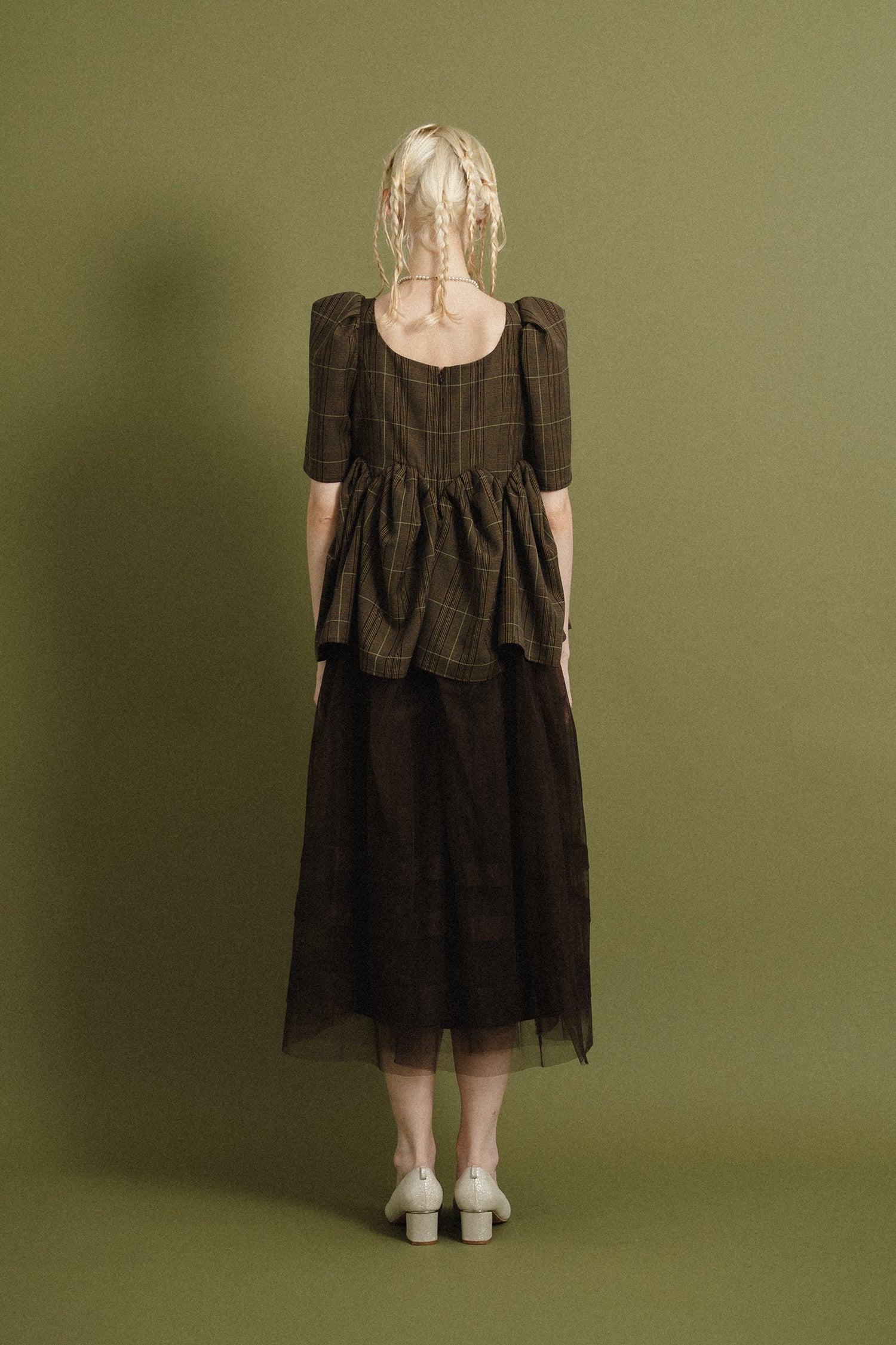 model:174cm size:モデルサイズ color:ブラウン