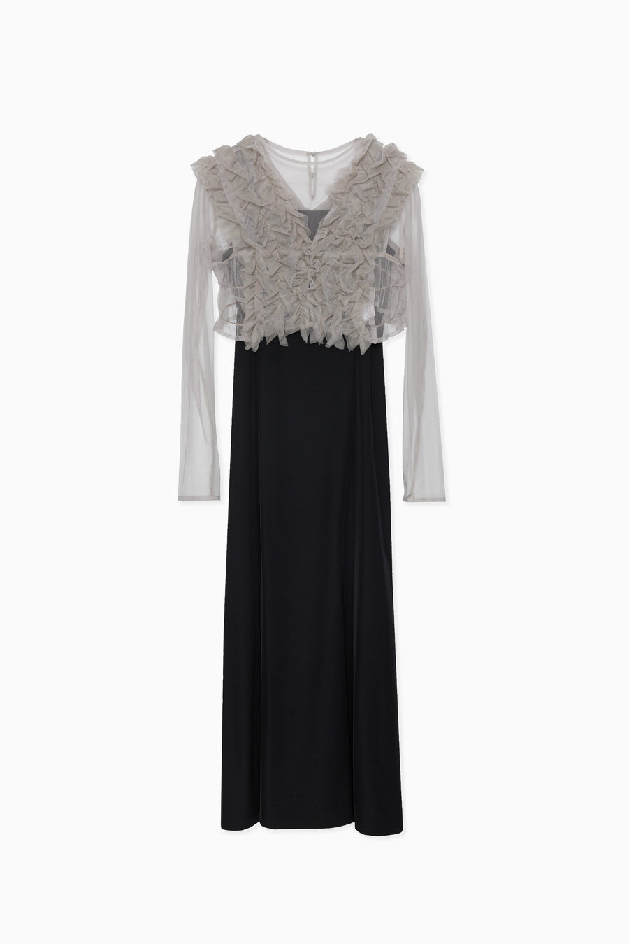 913 Many way frill dress