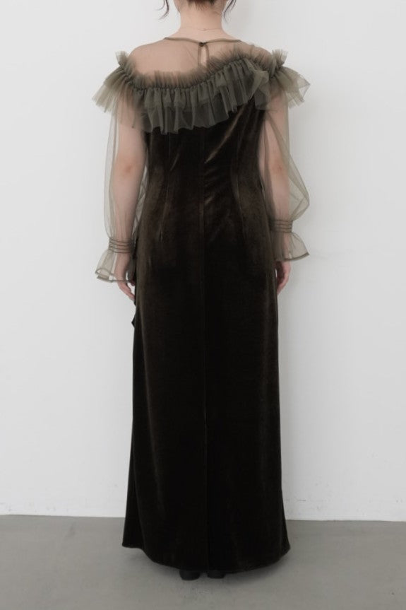 model:153cm size:L color:オリーブ