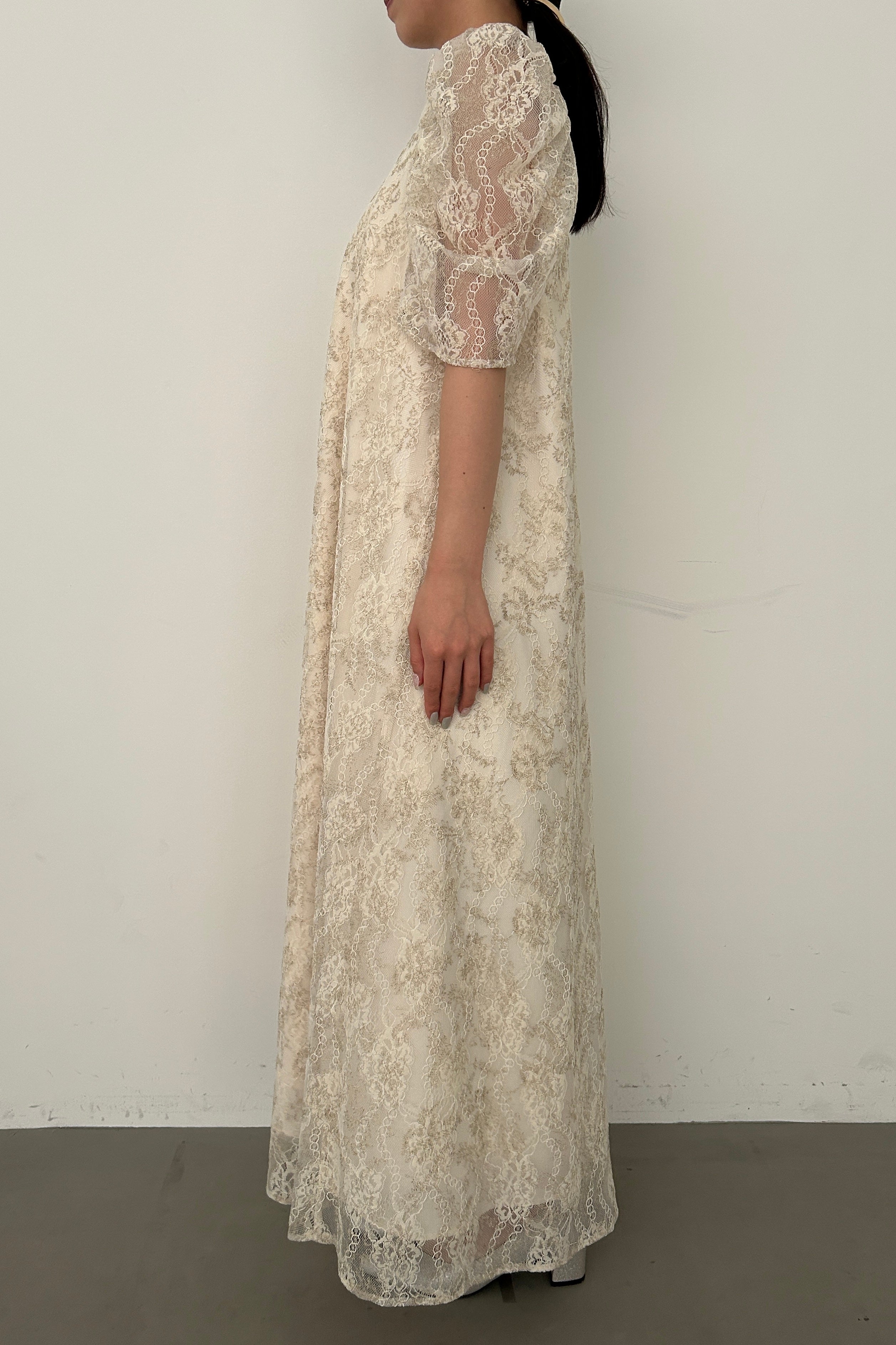 model:159cm size:M color:アイボリー