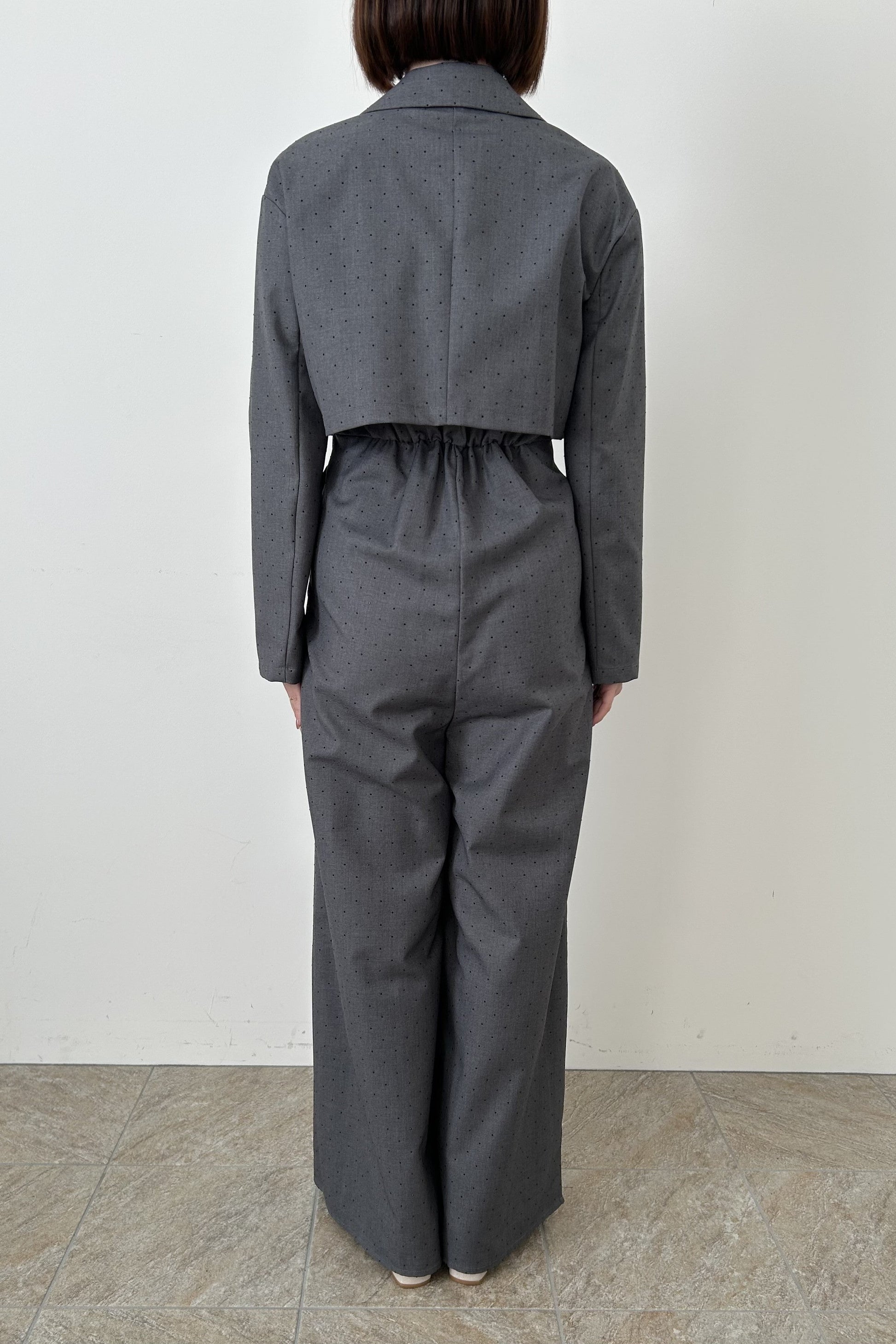 model:153cm size:S color:グレー
