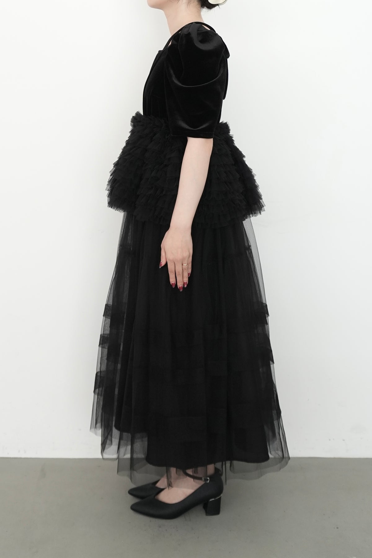 model:153cm size:M color:ブラック